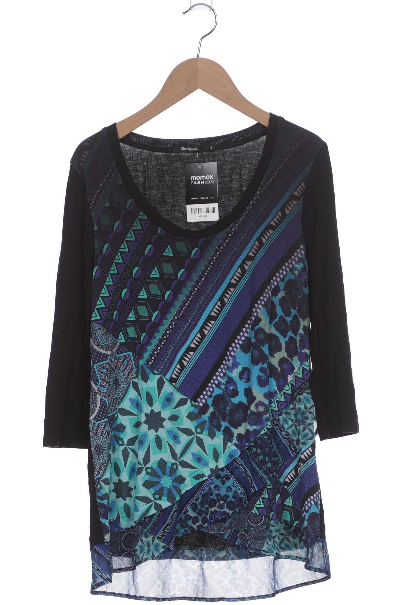 

Desigual Damen Langarmshirt, blau, Gr. 36