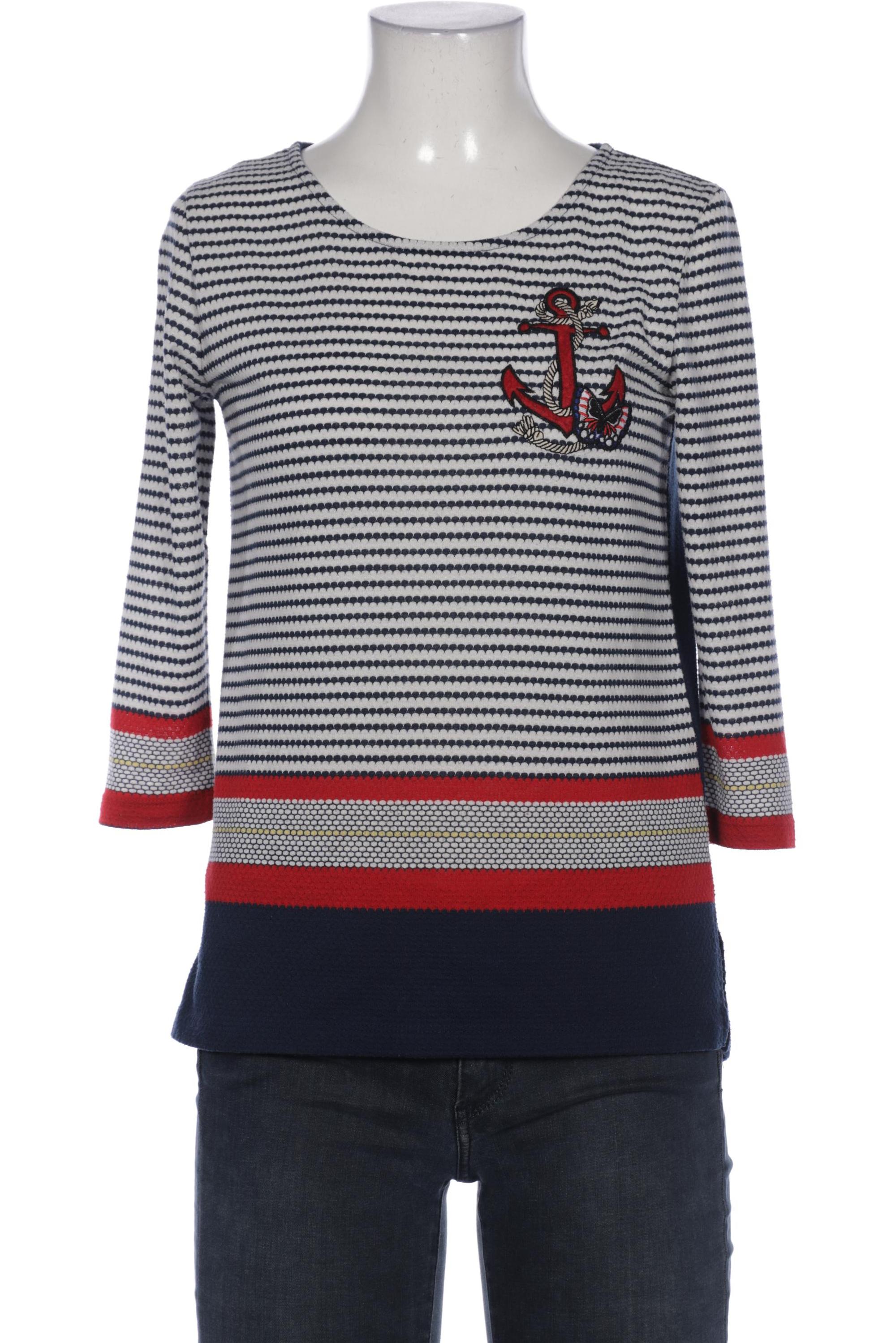 

Desigual Damen Langarmshirt, marineblau, Gr. 36