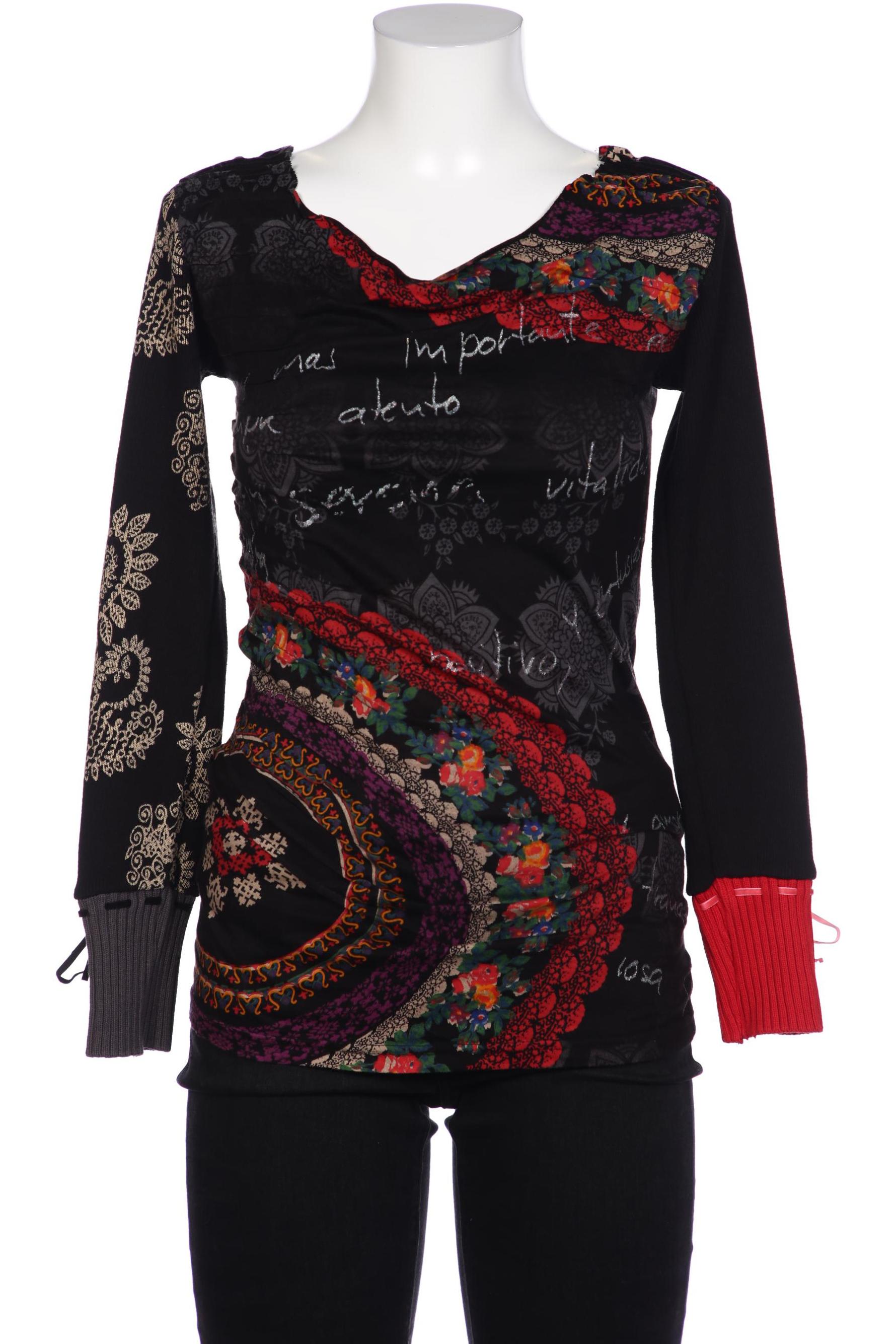 

Desigual Damen Langarmshirt, schwarz