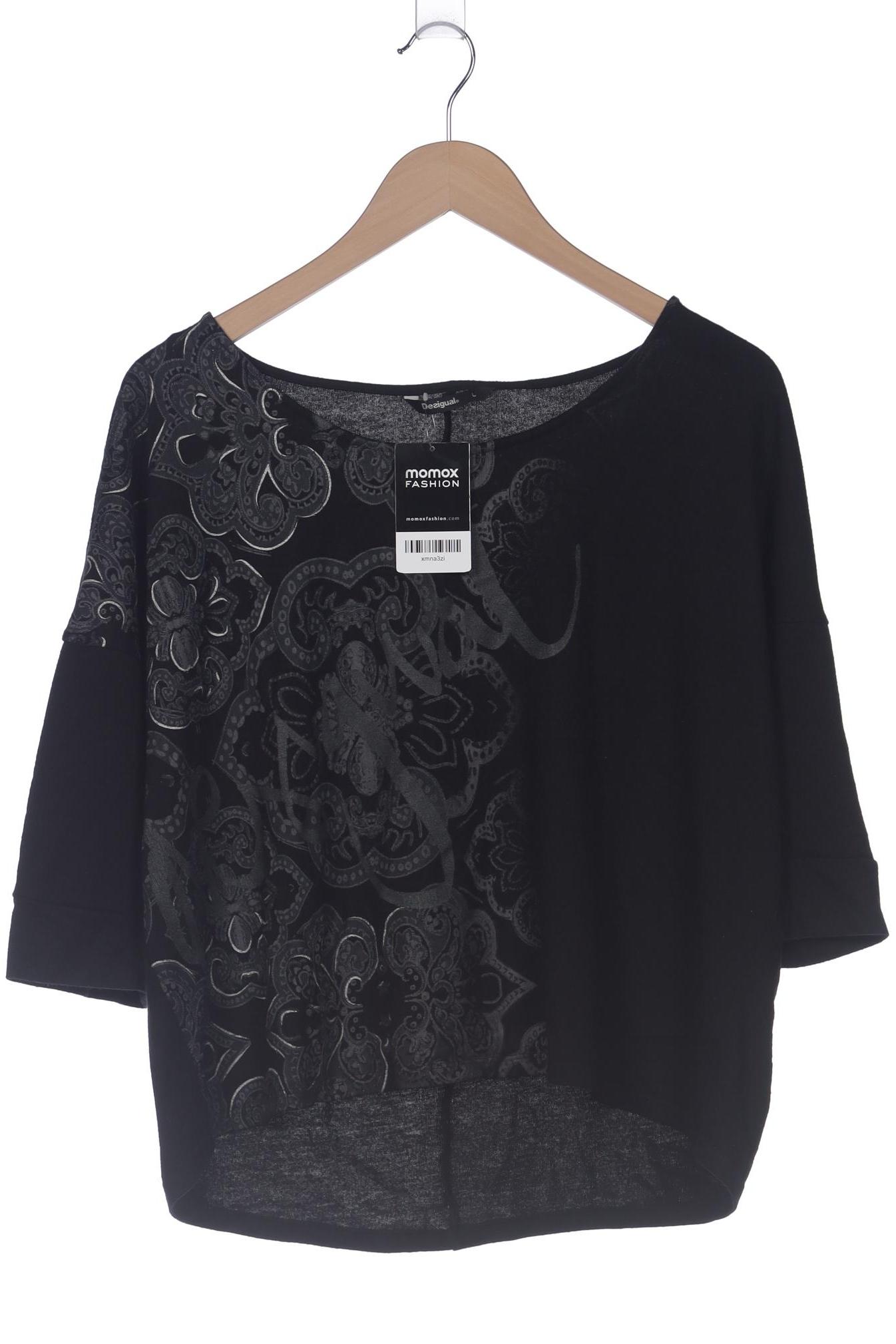 

Desigual Damen Langarmshirt, schwarz, Gr. 42