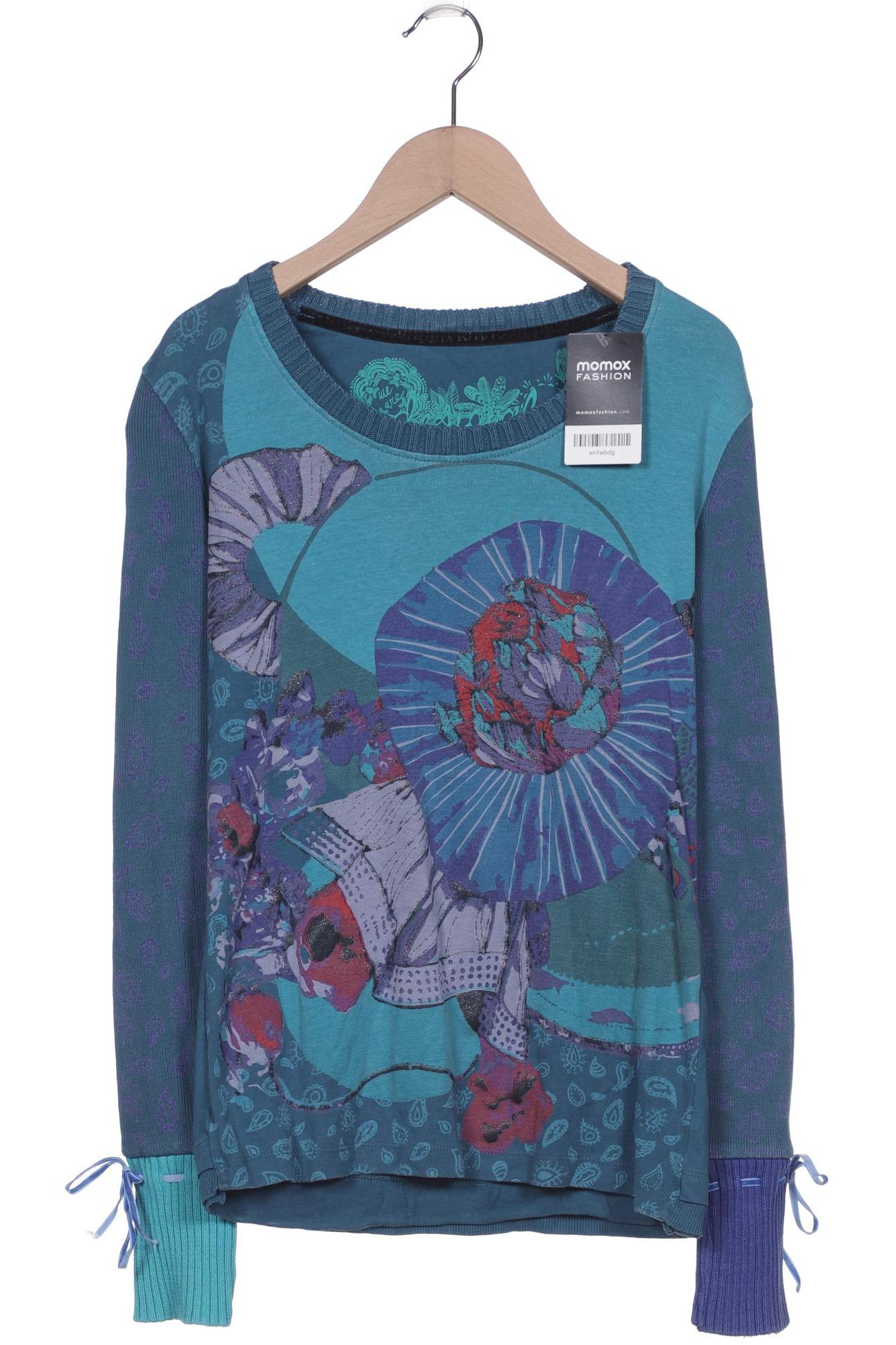 

Desigual Damen Langarmshirt, blau