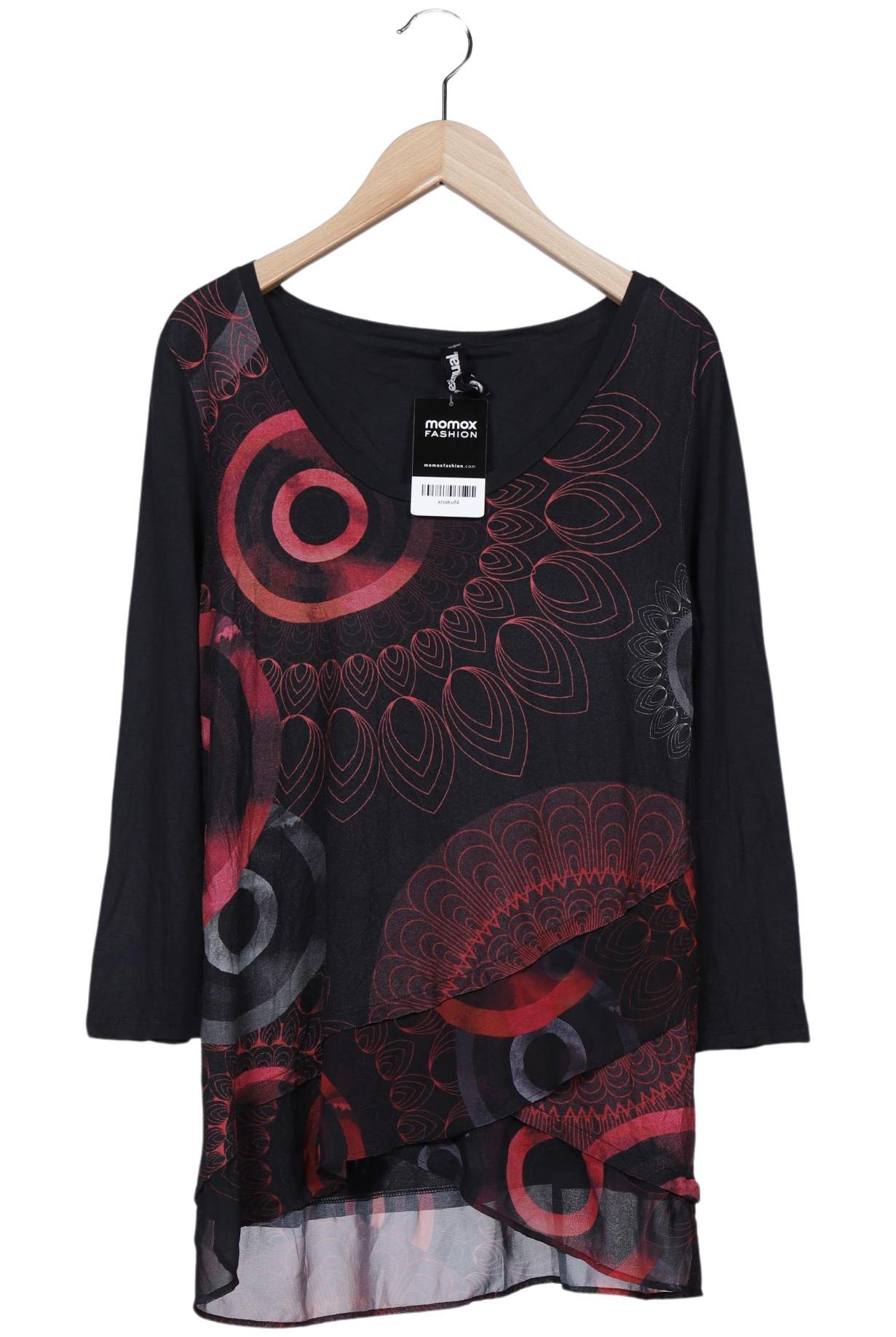 

Desigual Damen Langarmshirt, schwarz, Gr. 38