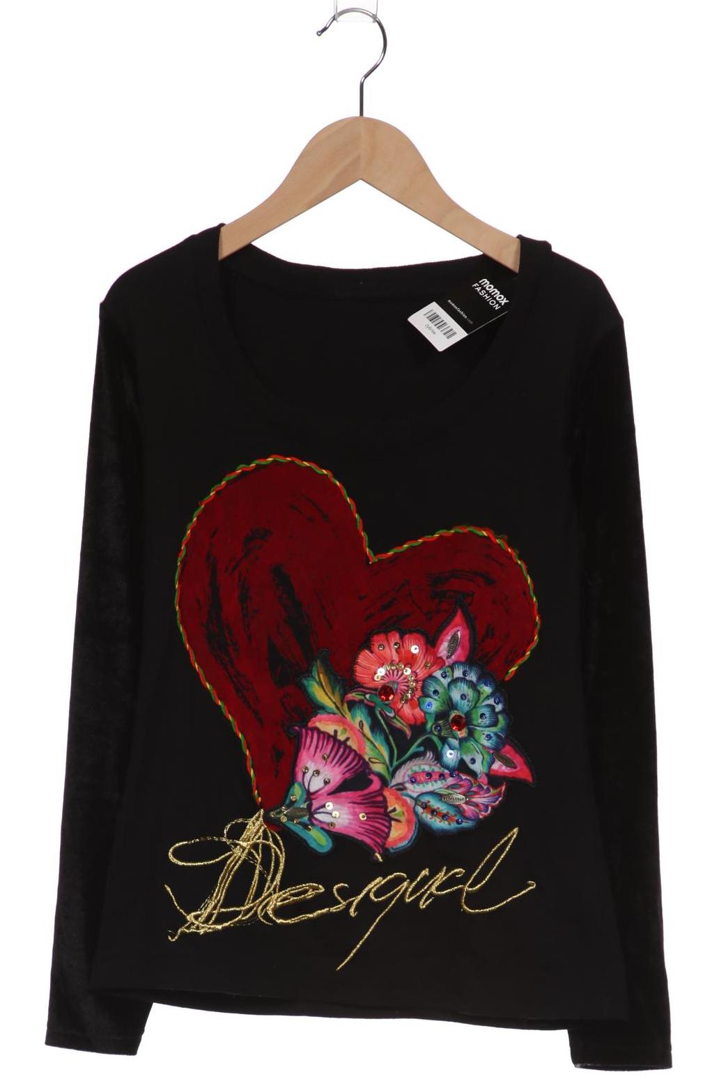 

Desigual Damen Langarmshirt, schwarz