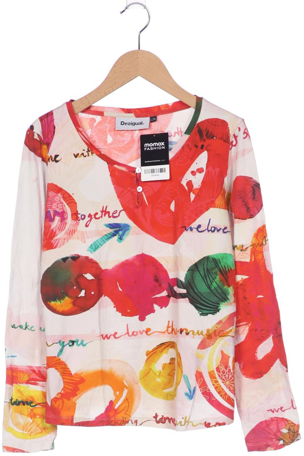

Desigual Damen Langarmshirt, mehrfarbig, Gr. 42