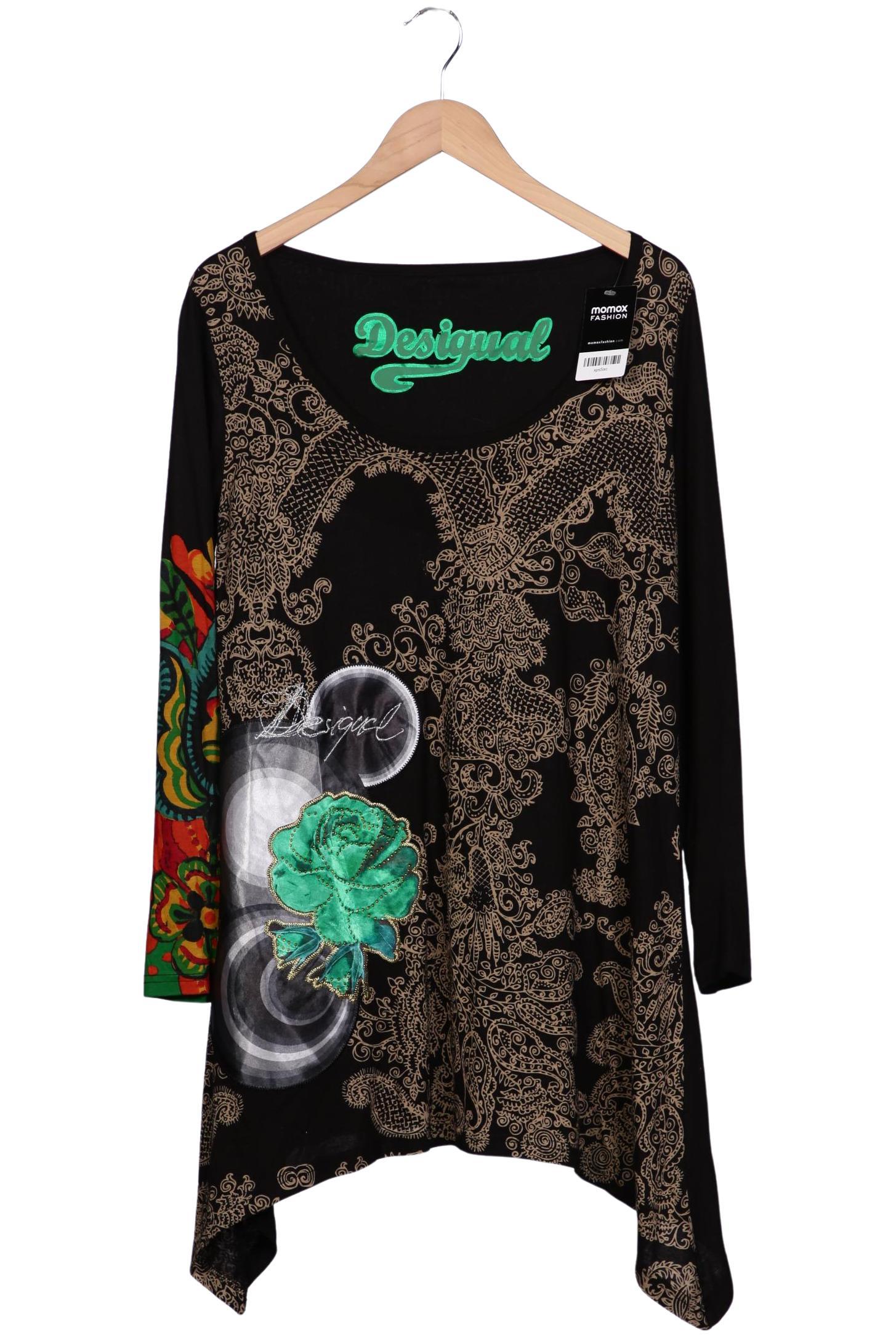 

Desigual Damen Langarmshirt, schwarz, Gr. 46