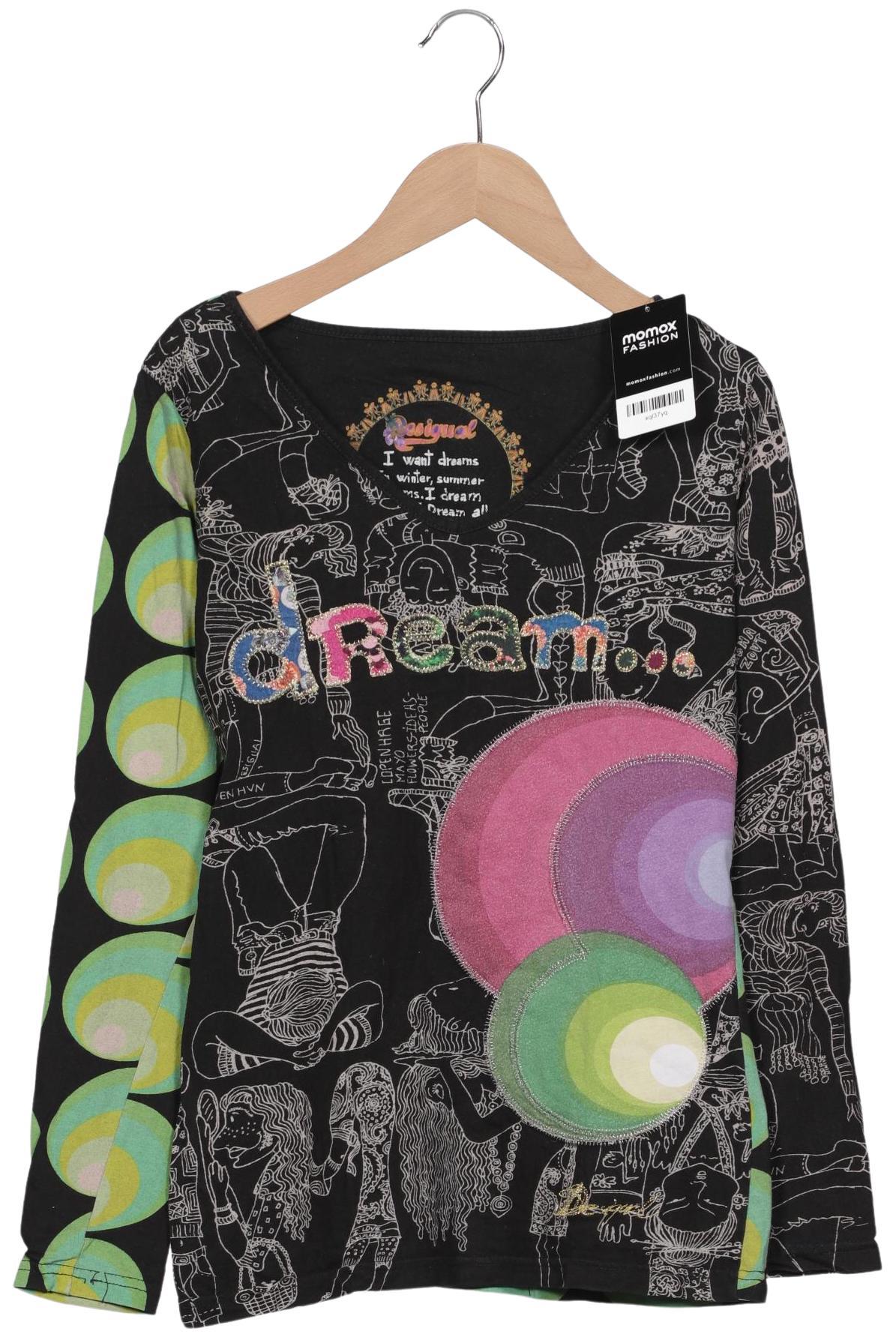 

Desigual Damen Langarmshirt, mehrfarbig, Gr. 36