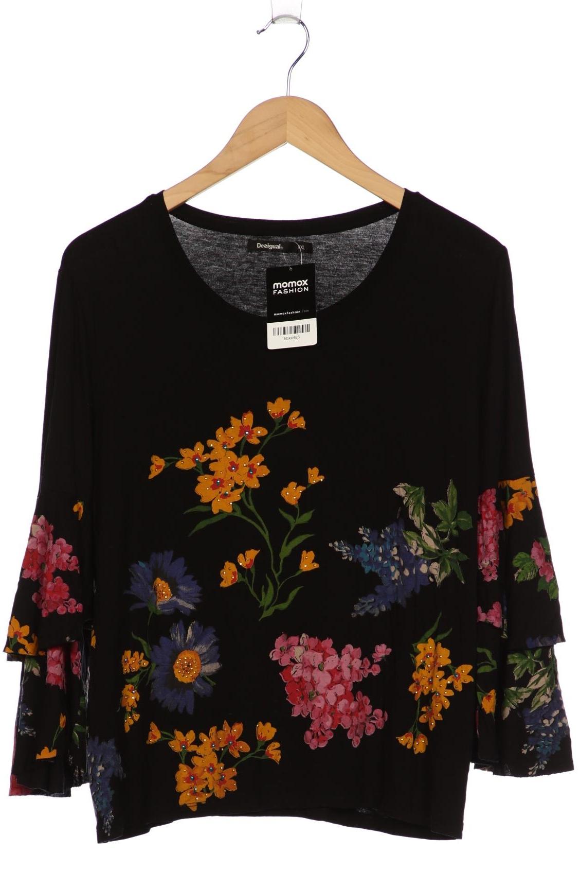 

Desigual Damen Langarmshirt, schwarz, Gr. 46