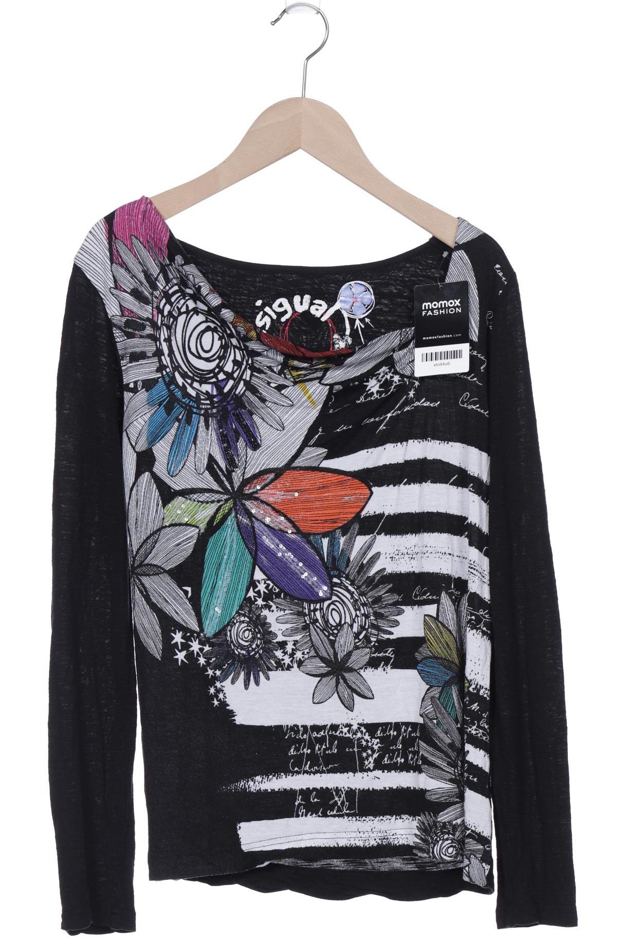 

Desigual Damen Langarmshirt, mehrfarbig, Gr. 36