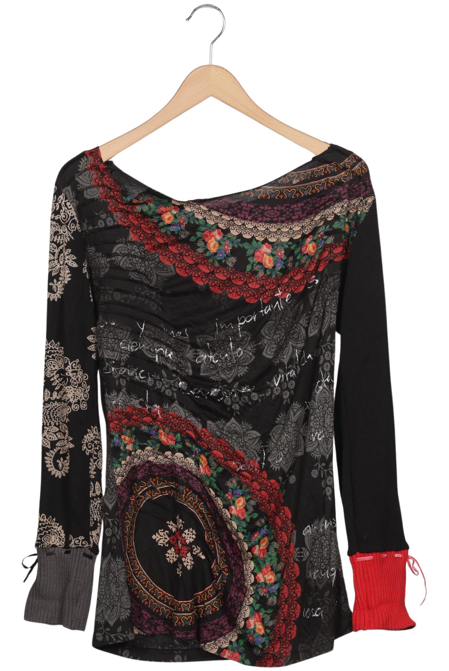 

Desigual Damen Langarmshirt, mehrfarbig, Gr. 46