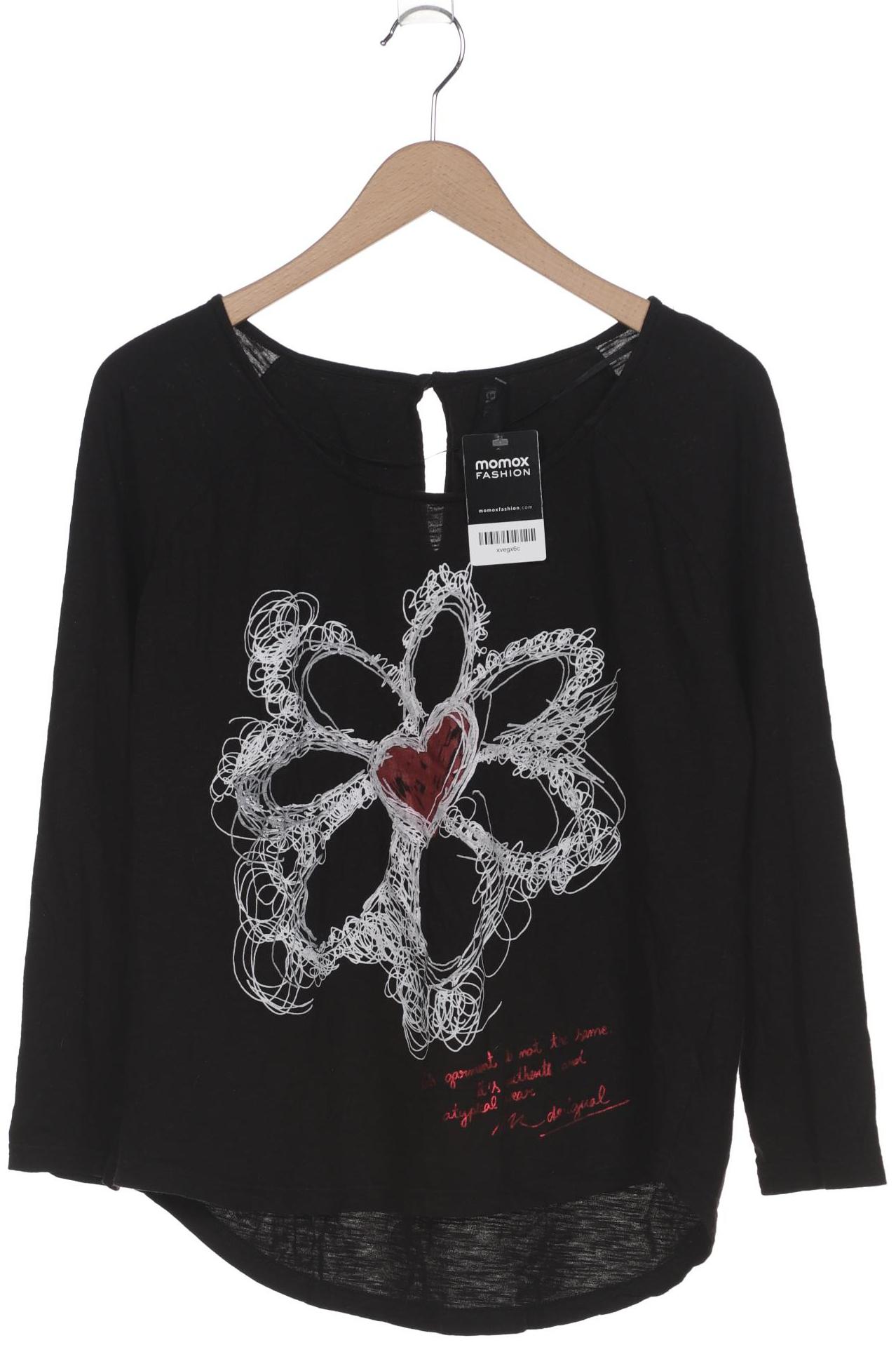 

Desigual Damen Langarmshirt, schwarz, Gr. 42