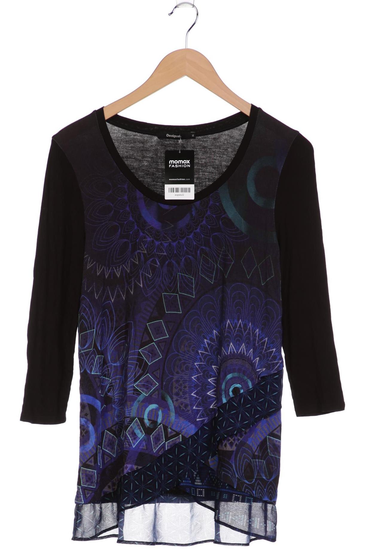 

Desigual Damen Langarmshirt, marineblau, Gr. 38