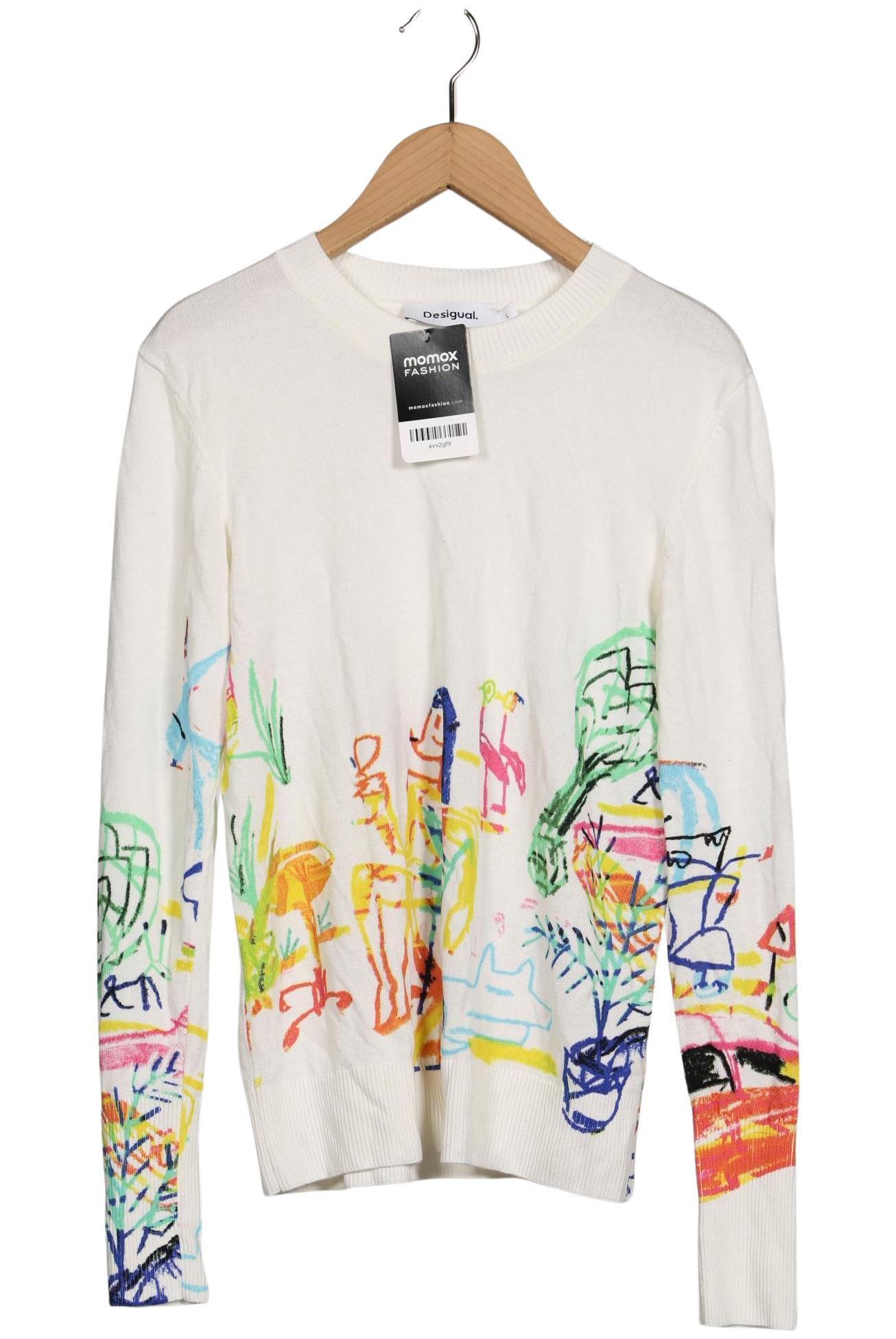 

Desigual Damen Langarmshirt, weiß, Gr. 42