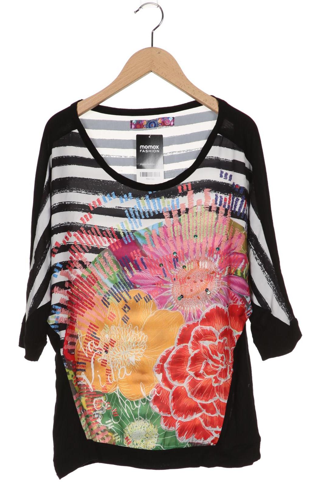 

Desigual Damen Langarmshirt, schwarz, Gr. 42