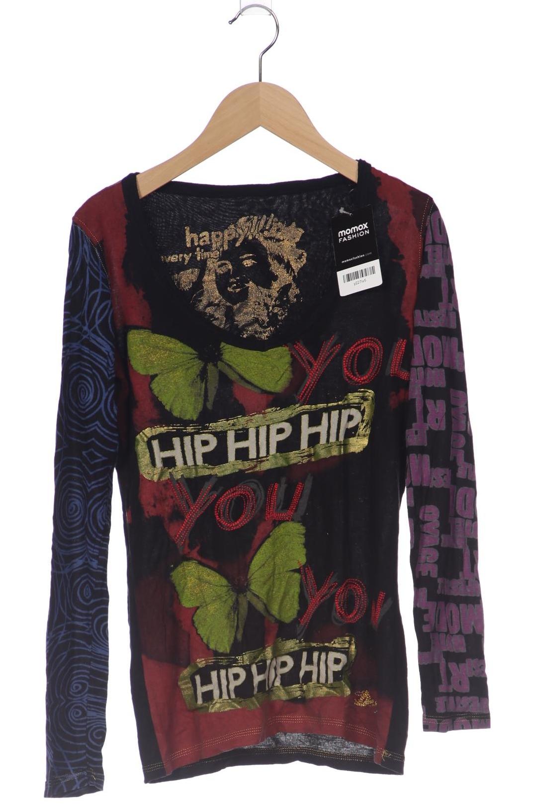 

Desigual Damen Langarmshirt, schwarz, Gr. 36