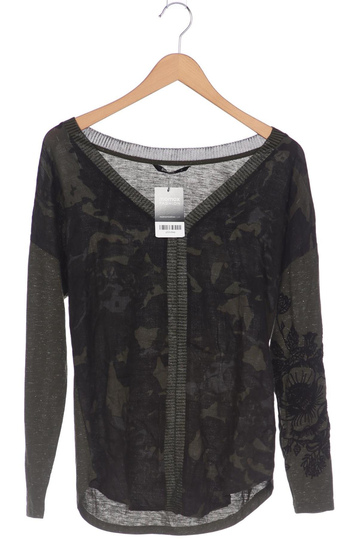 

Desigual Damen Langarmshirt, grün, Gr. 36