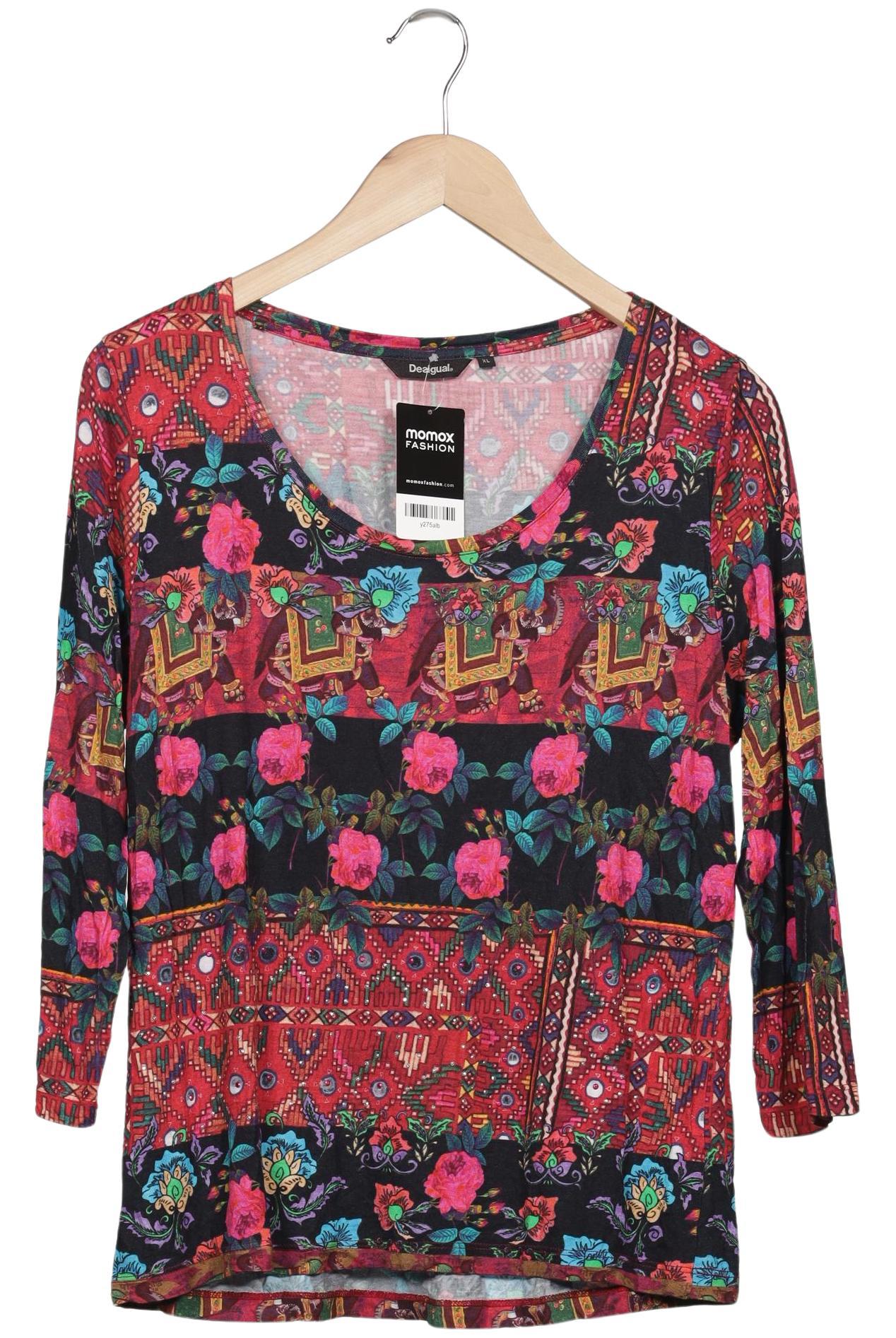 

Desigual Damen Langarmshirt, mehrfarbig, Gr. 44
