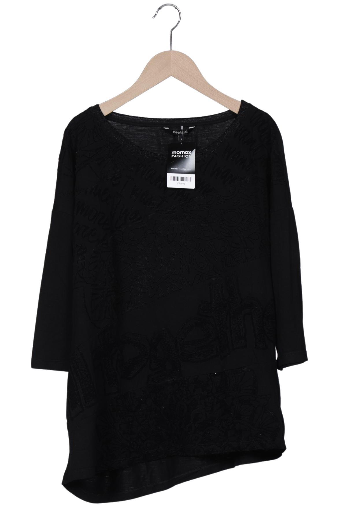 

Desigual Damen Langarmshirt, schwarz, Gr. 42