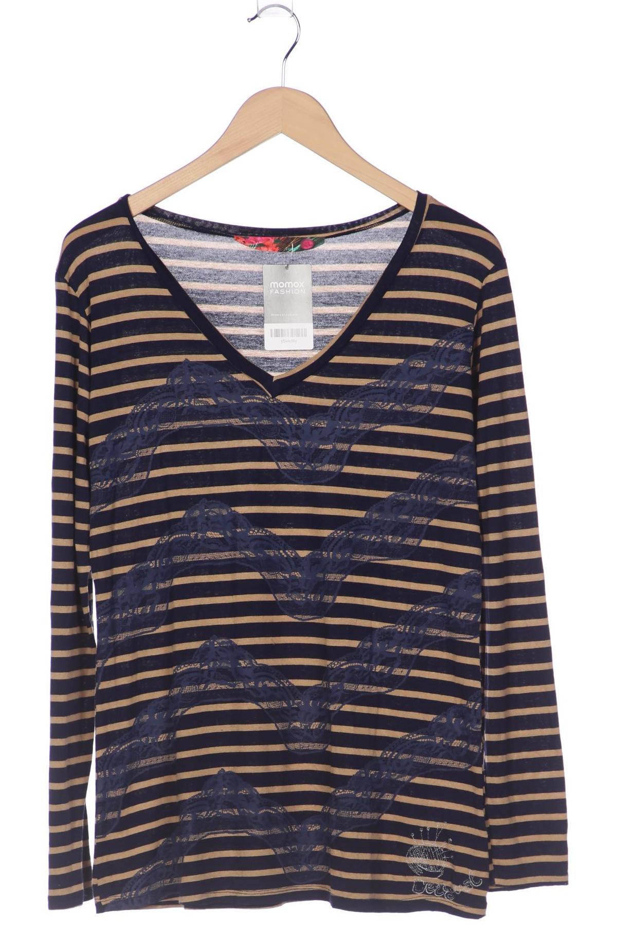

Desigual Damen Langarmshirt, marineblau