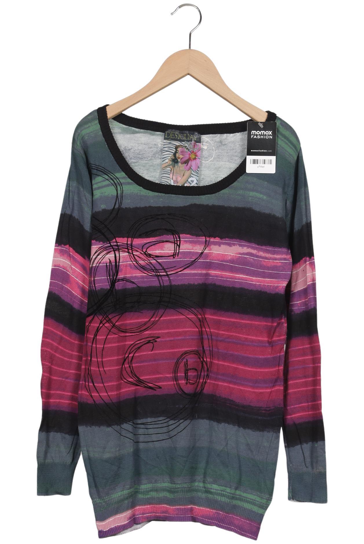 

Desigual Damen Langarmshirt, türkis, Gr. 44