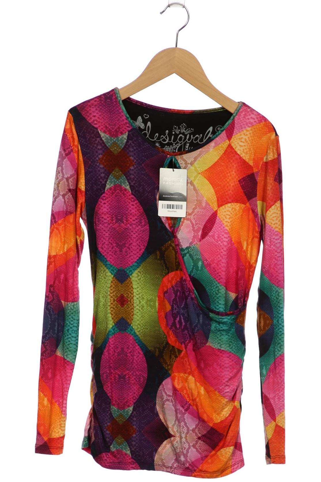 

Desigual Damen Langarmshirt, mehrfarbig, Gr. 36