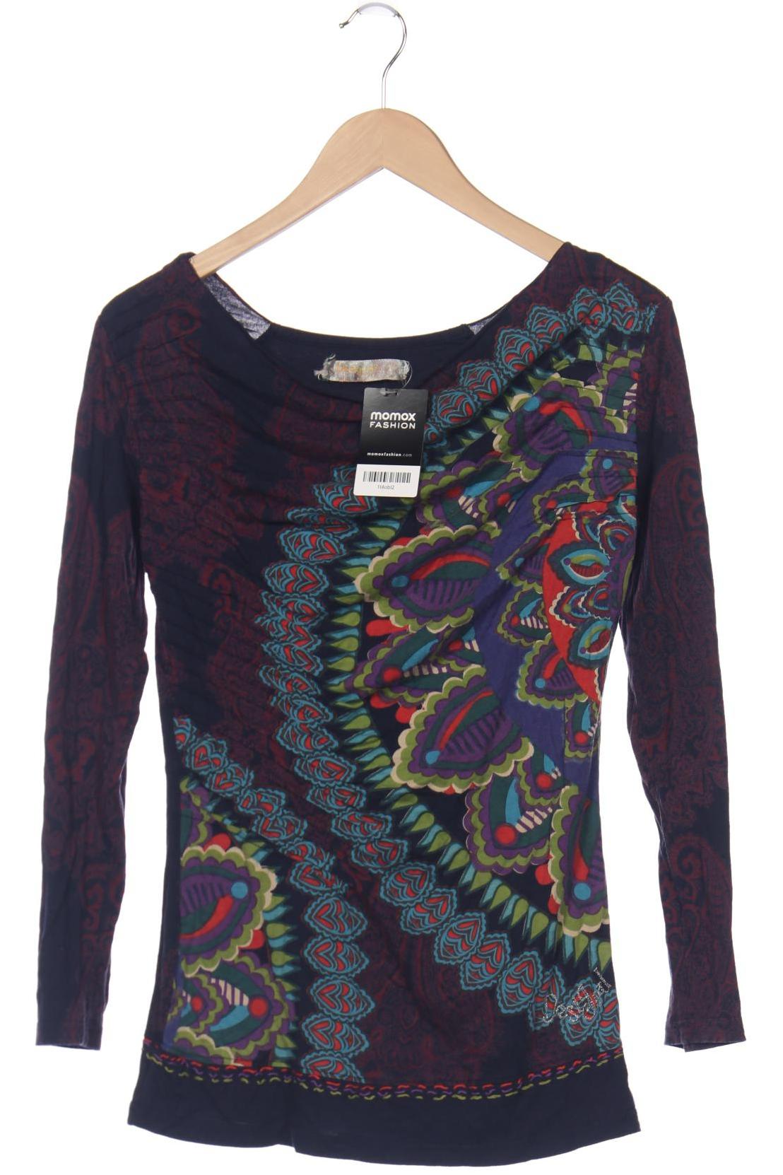 

Desigual Damen Langarmshirt, mehrfarbig, Gr. 42