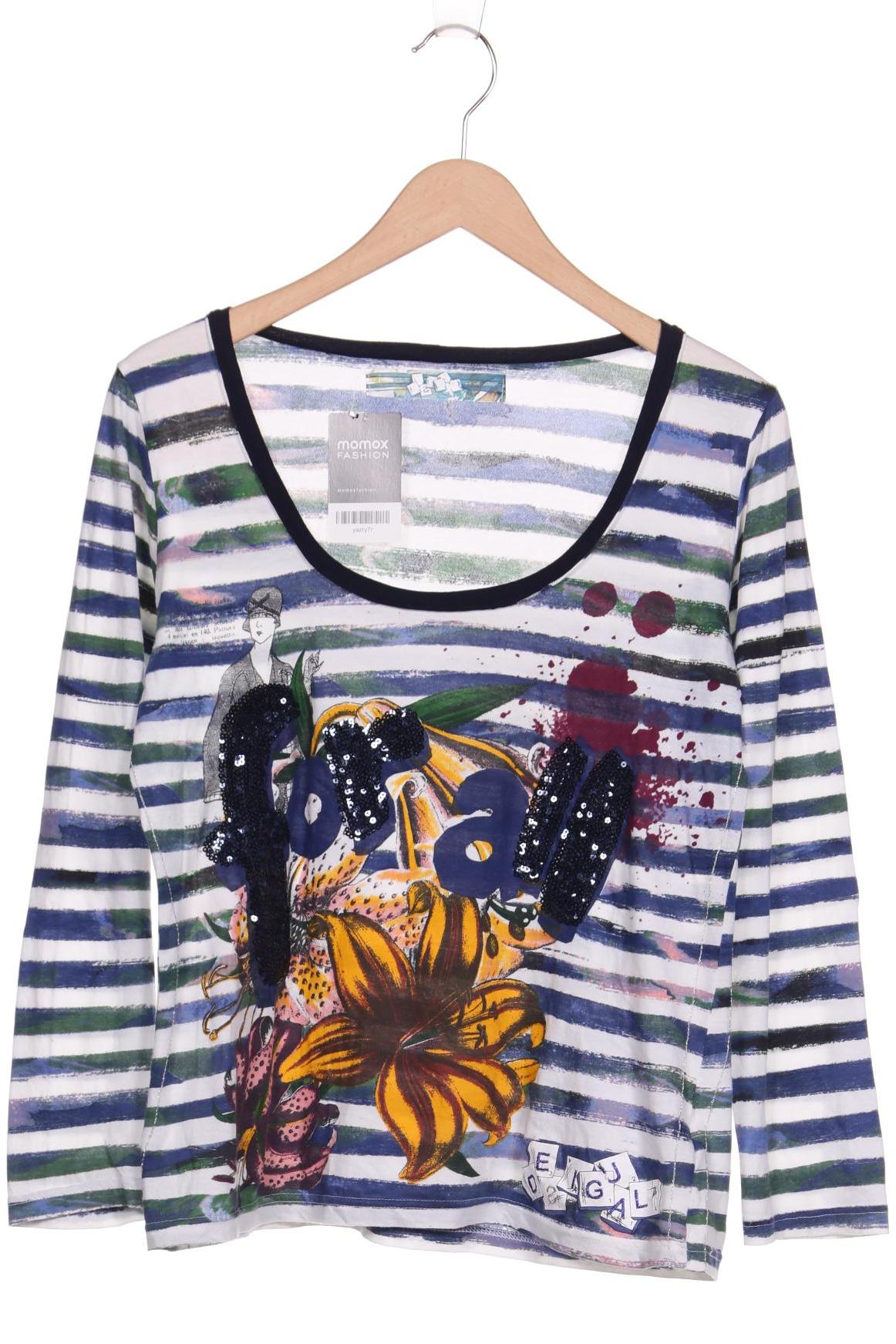 

Desigual Damen Langarmshirt, marineblau
