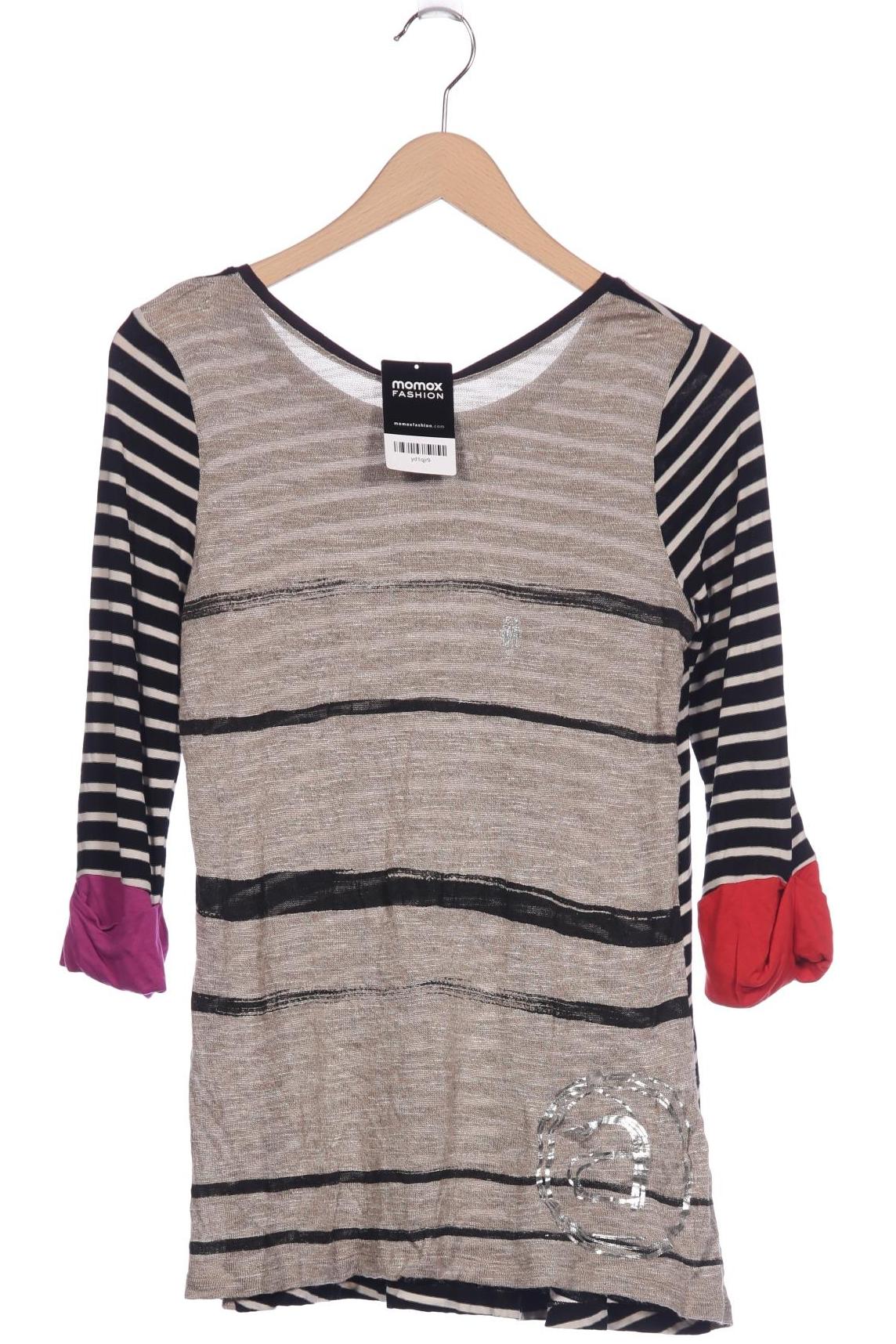 

Desigual Damen Langarmshirt, beige, Gr. 42