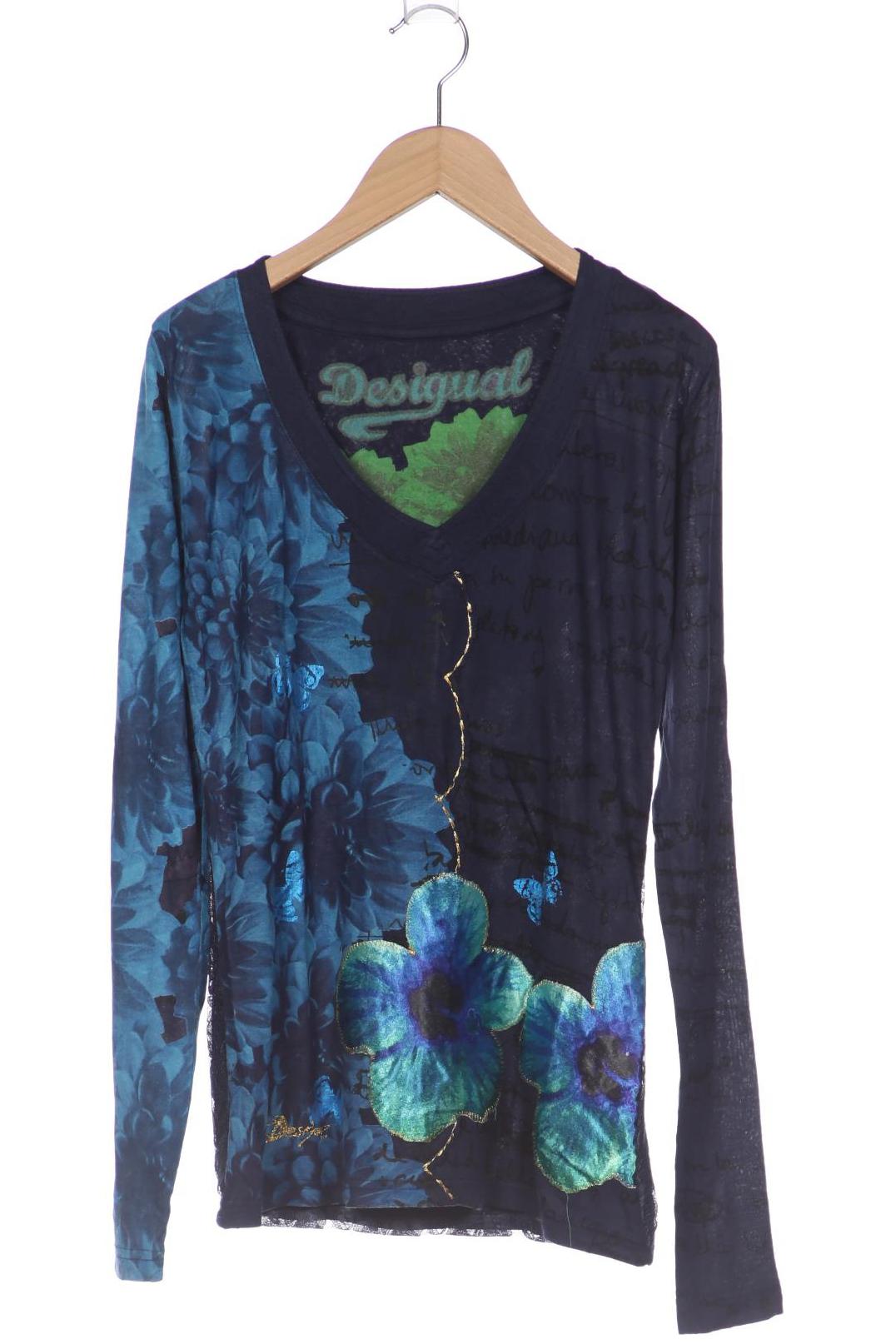 

Desigual Damen Langarmshirt, marineblau