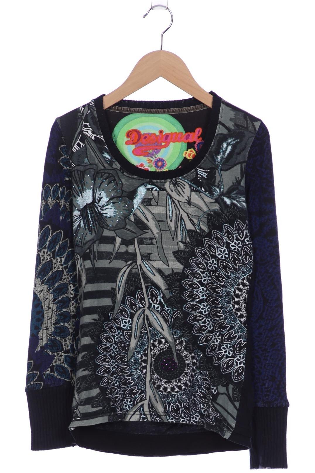 

Desigual Damen Langarmshirt, schwarz, Gr. 34