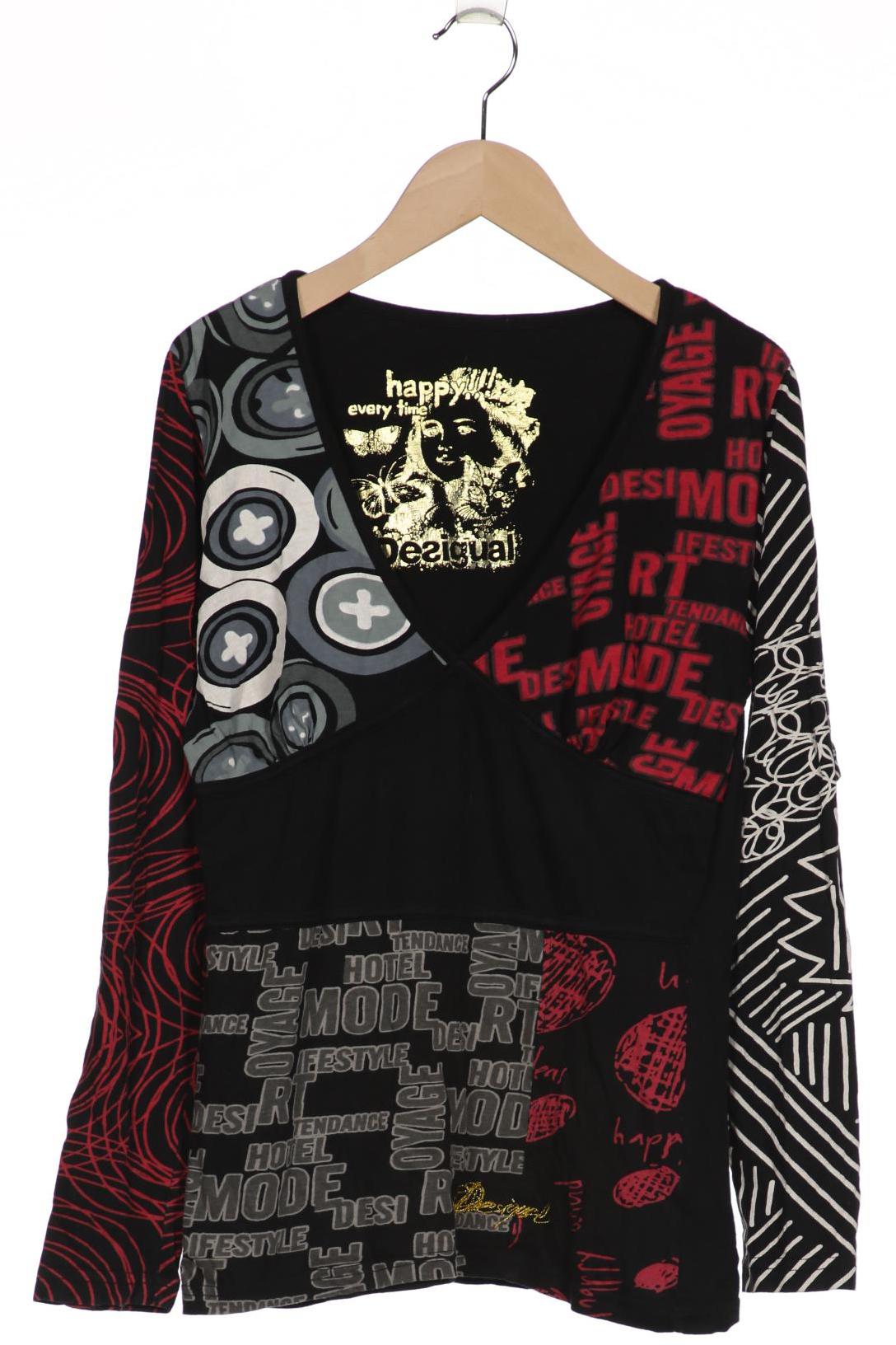 

Desigual Damen Langarmshirt, schwarz
