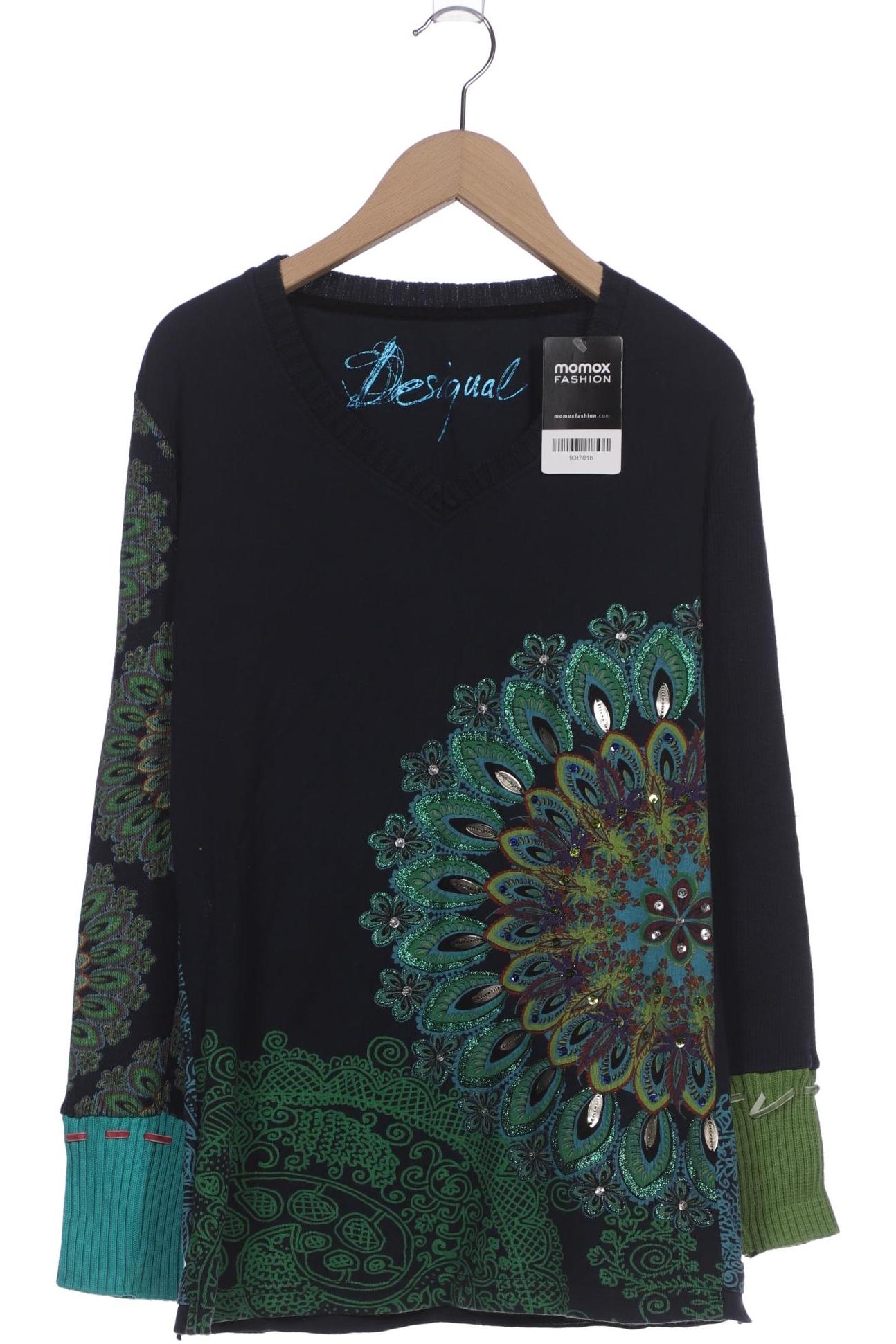 Thumbnail - Desigual Damen Langarmshirt, marineblau, Gr. 42