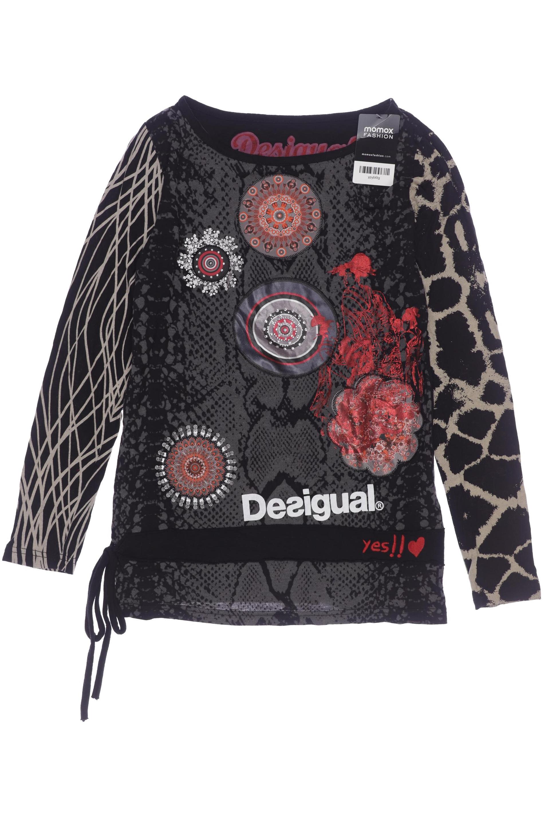 

Desigual Damen Langarmshirt, schwarz, Gr. 38
