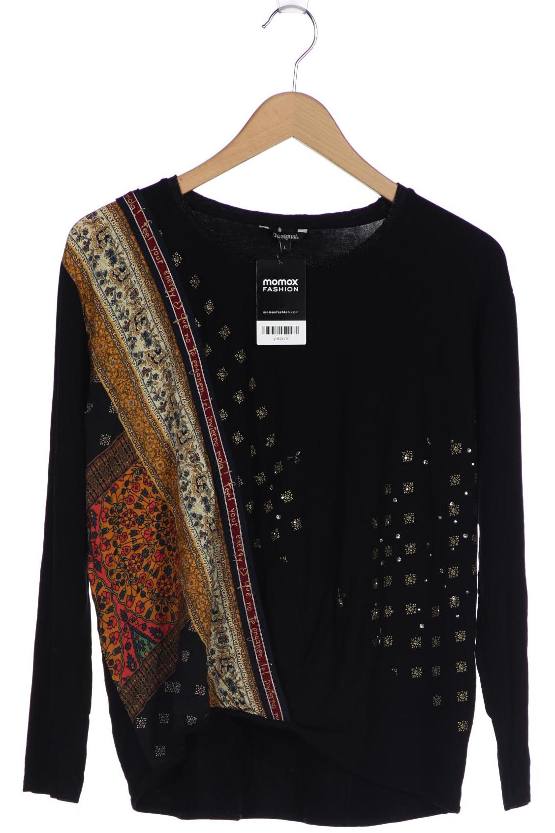 

Desigual Damen Langarmshirt, schwarz