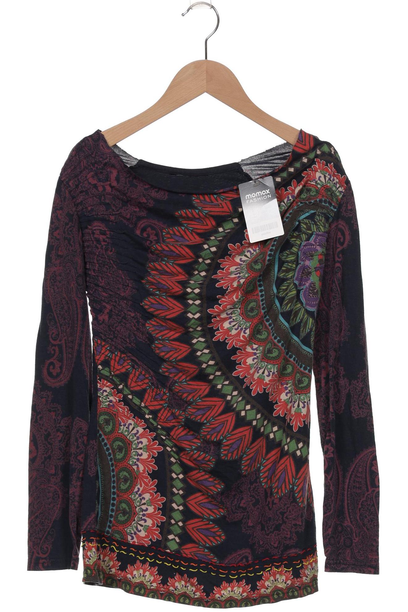 

Desigual Damen Langarmshirt, mehrfarbig, Gr. 38