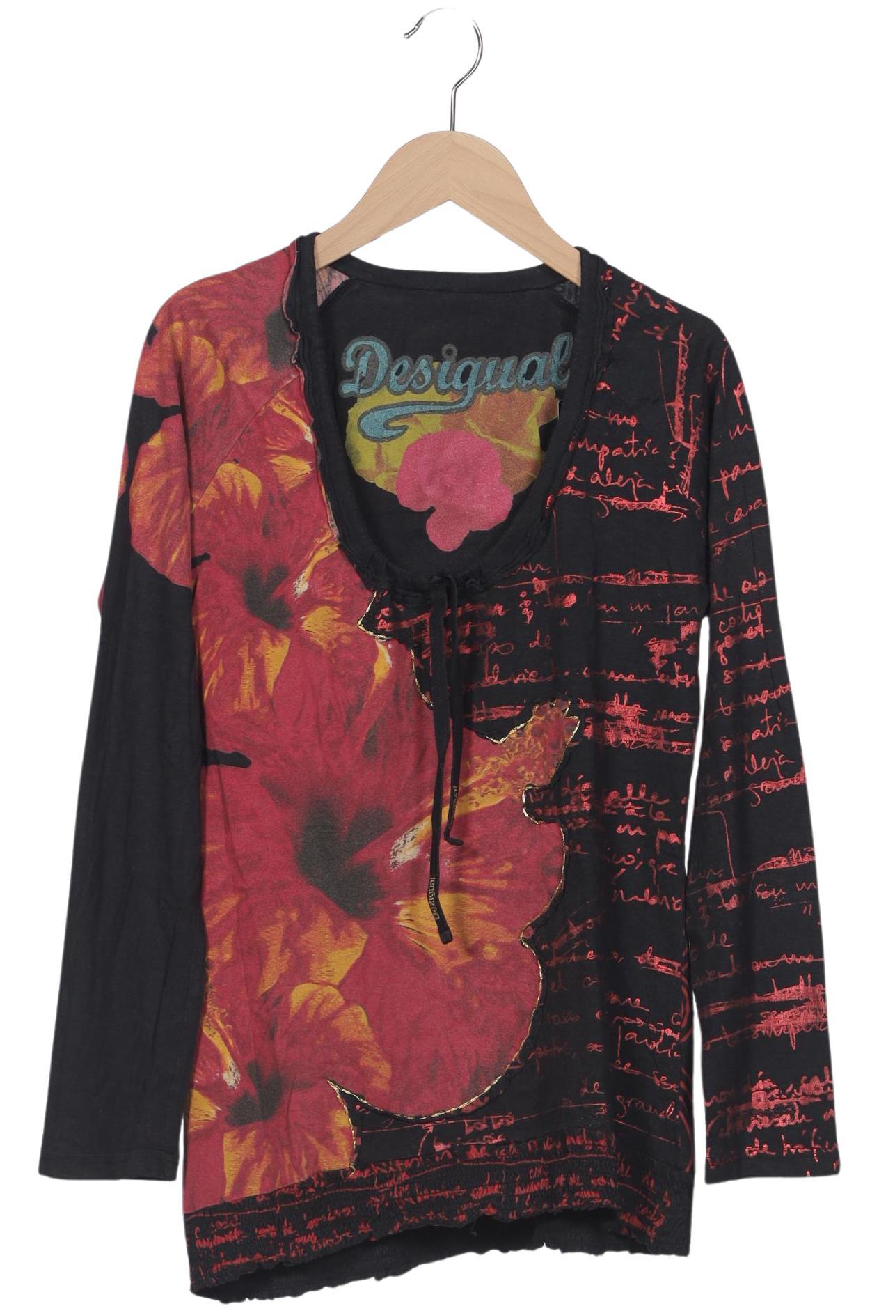 

Desigual Damen Langarmshirt, mehrfarbig, Gr. 42