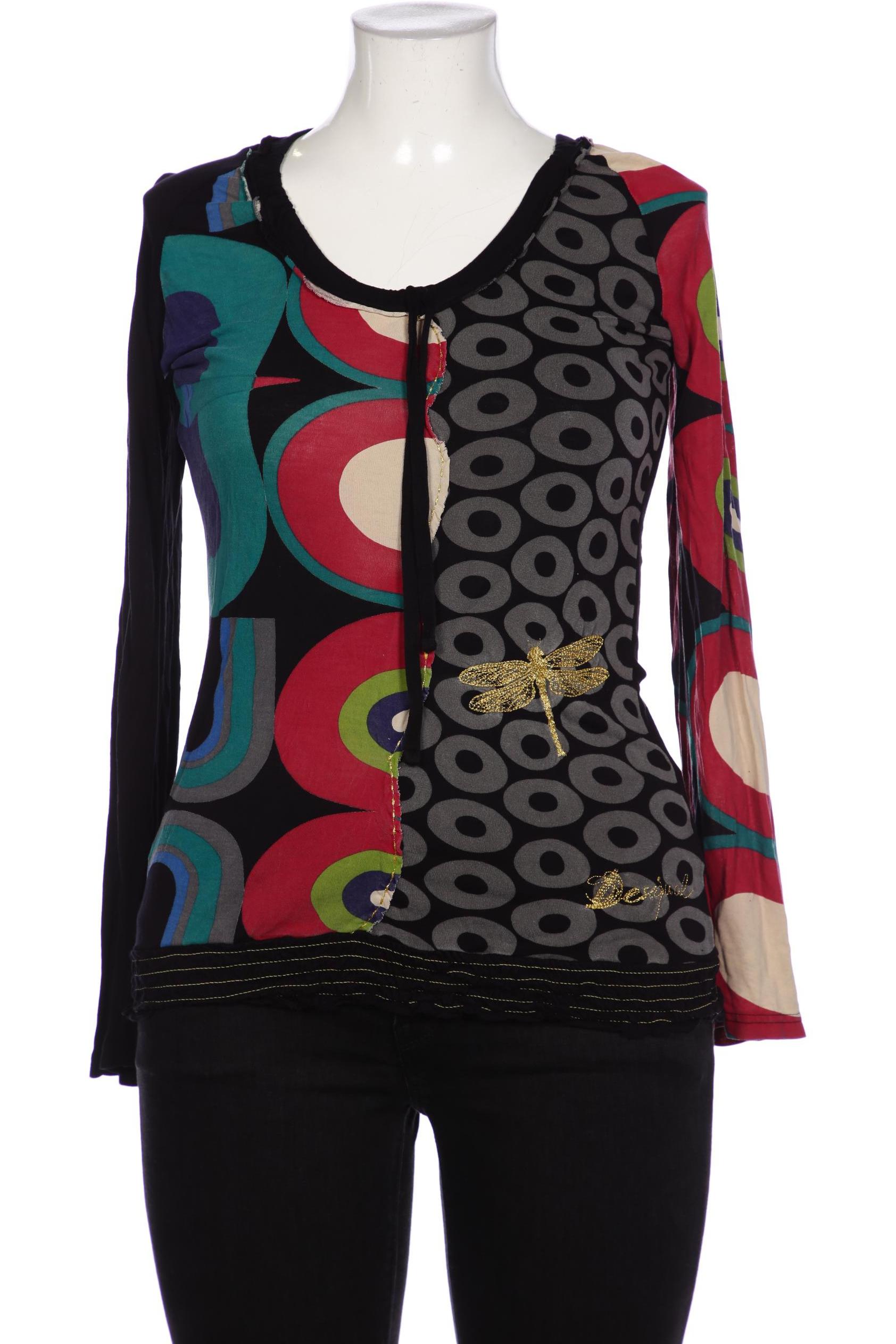 

Desigual Damen Langarmshirt, mehrfarbig, Gr. 42