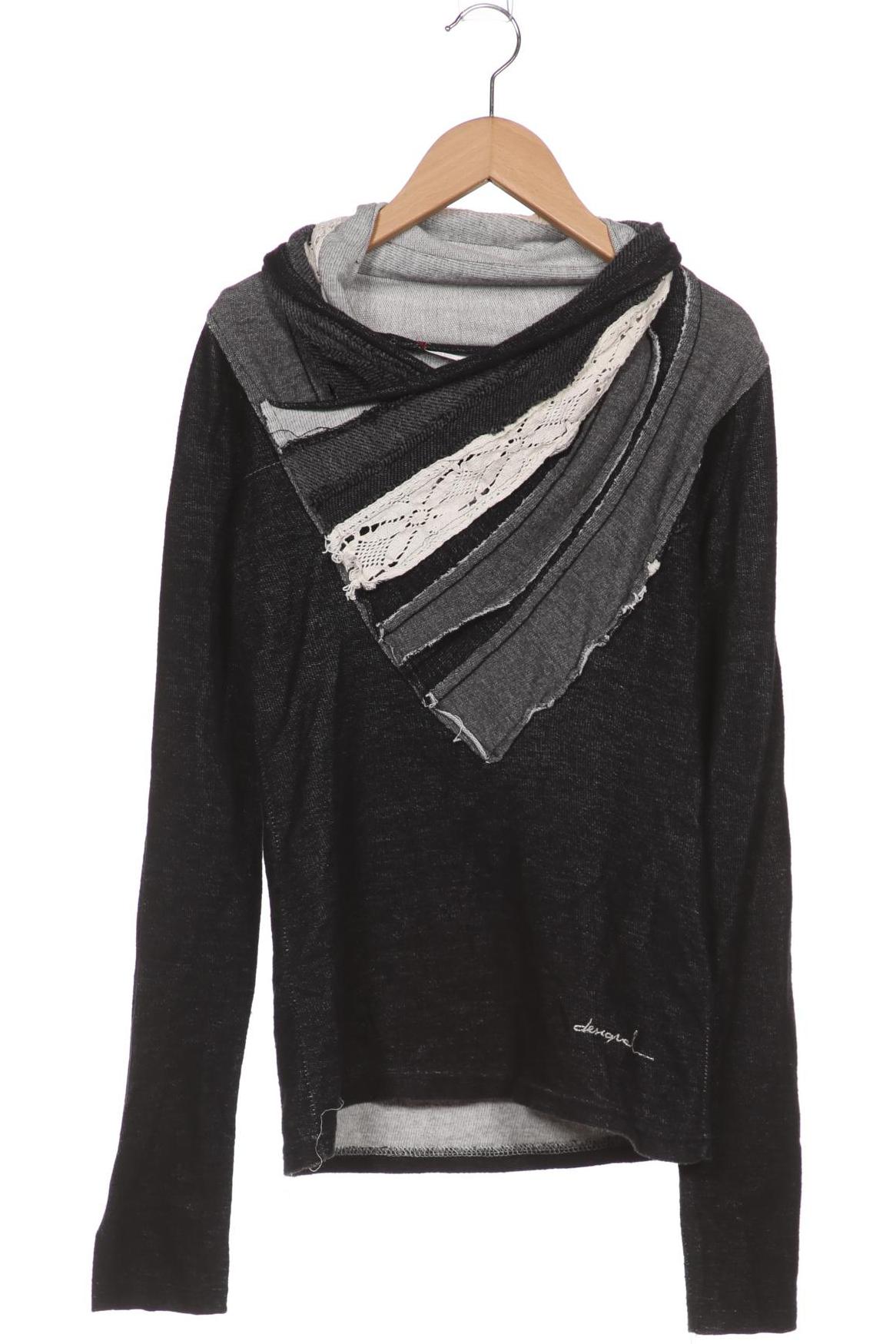 

Desigual Damen Langarmshirt, schwarz, Gr. 34