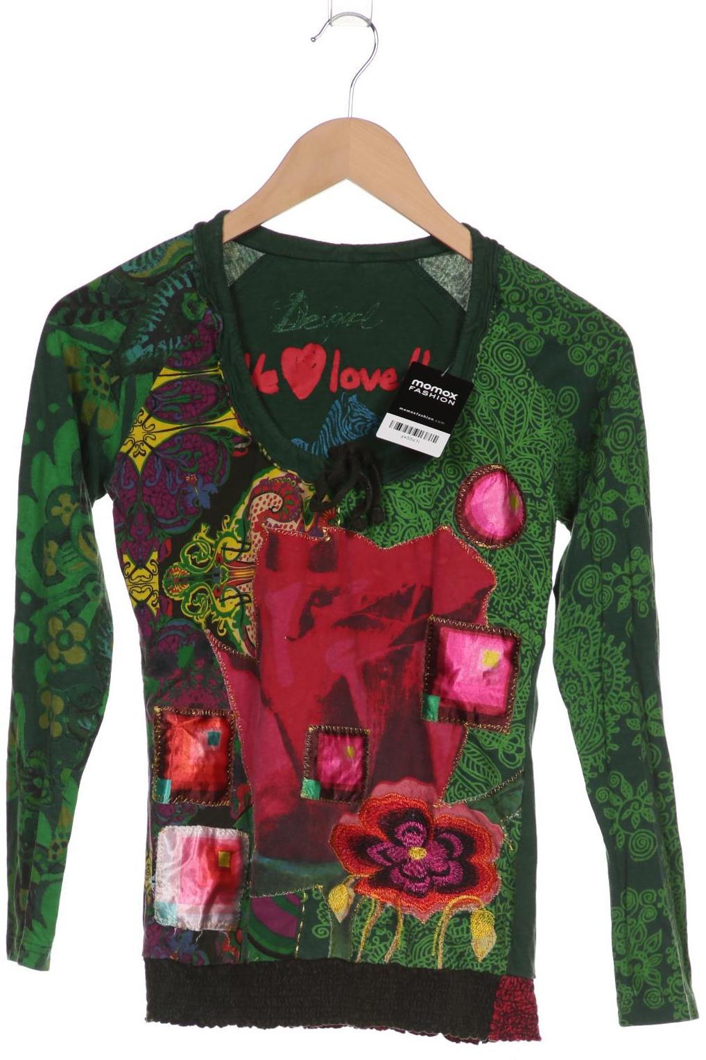 

Desigual Damen Langarmshirt, grün