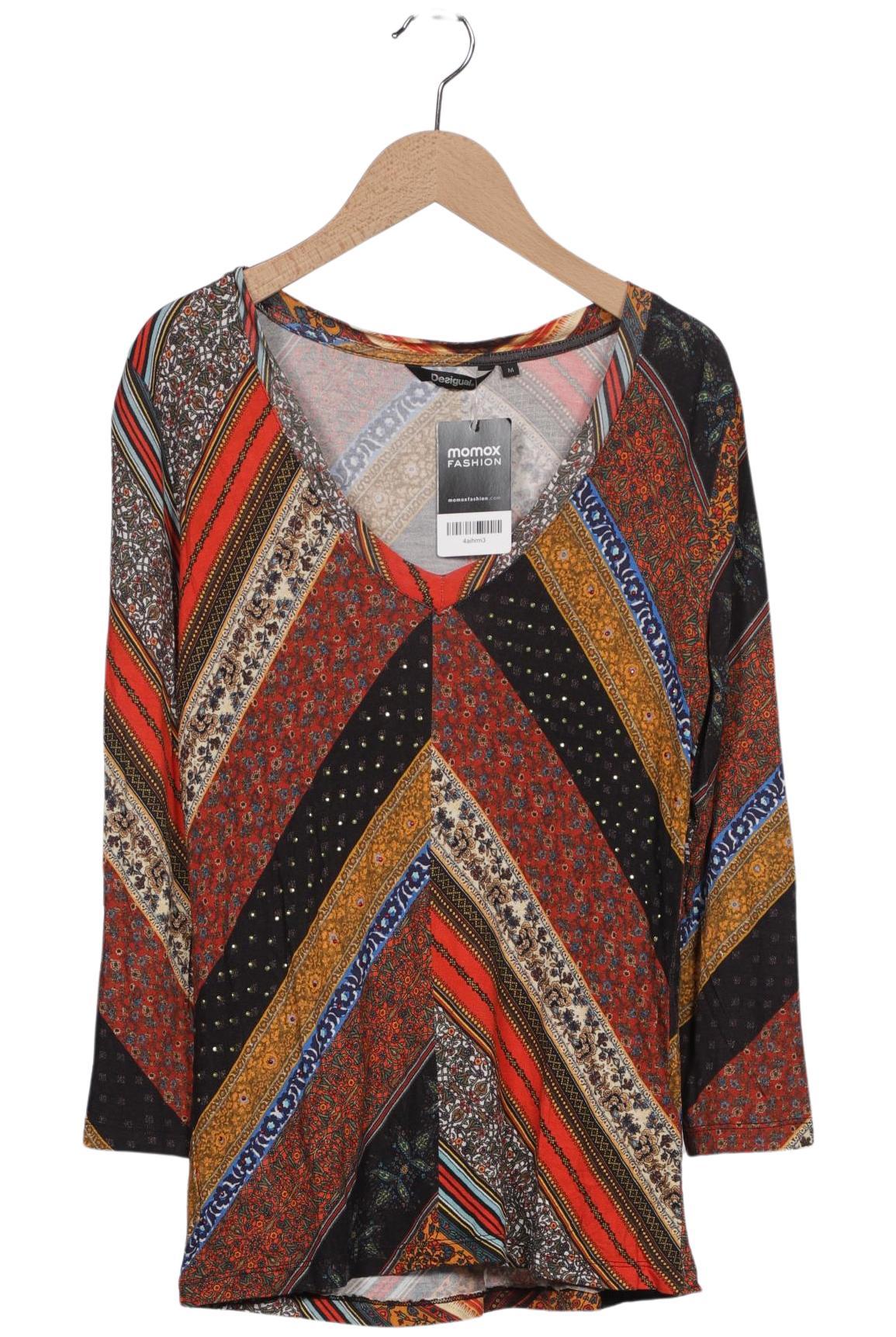 

Desigual Damen Langarmshirt, mehrfarbig, Gr. 38