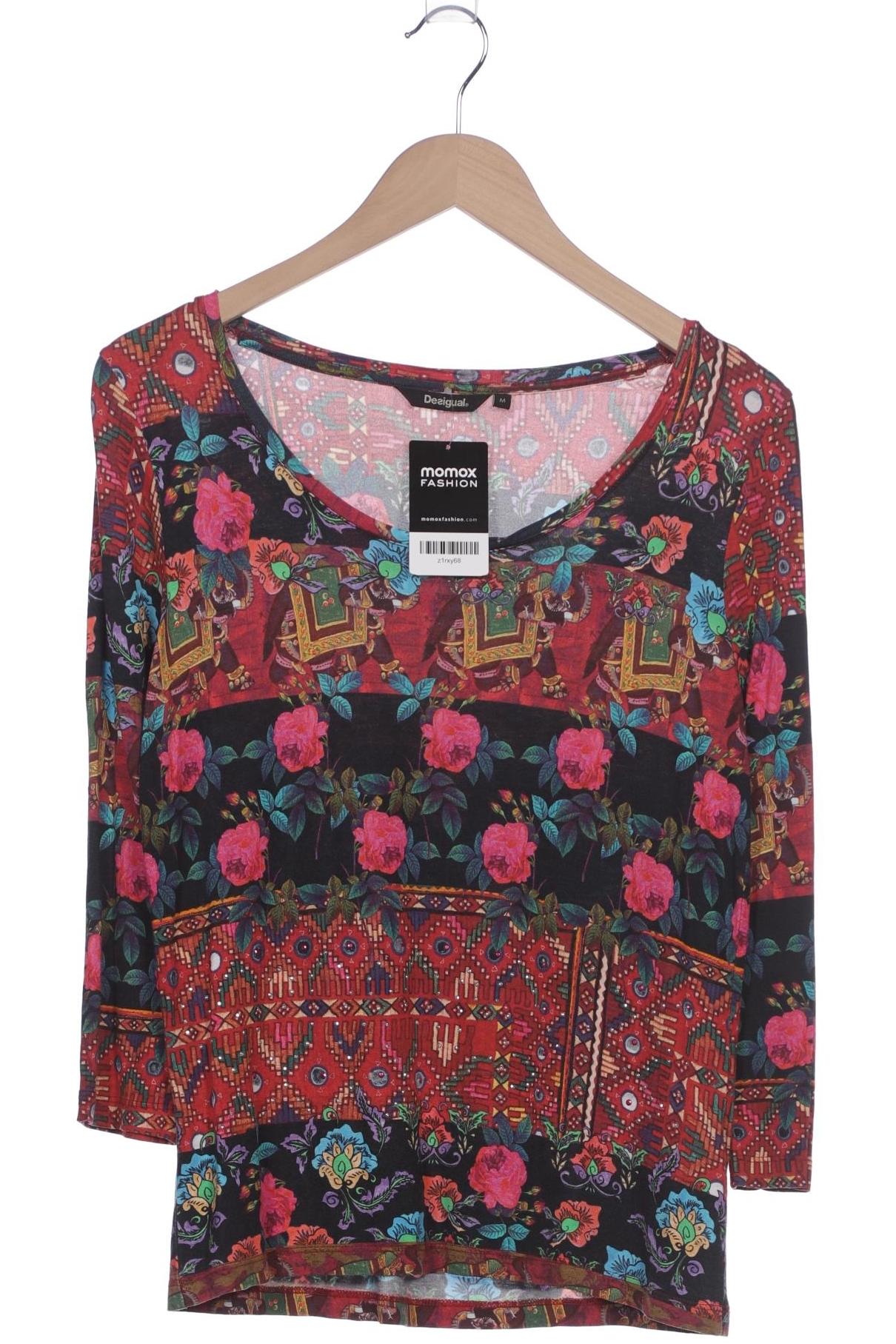 

Desigual Damen Langarmshirt, mehrfarbig, Gr. 38