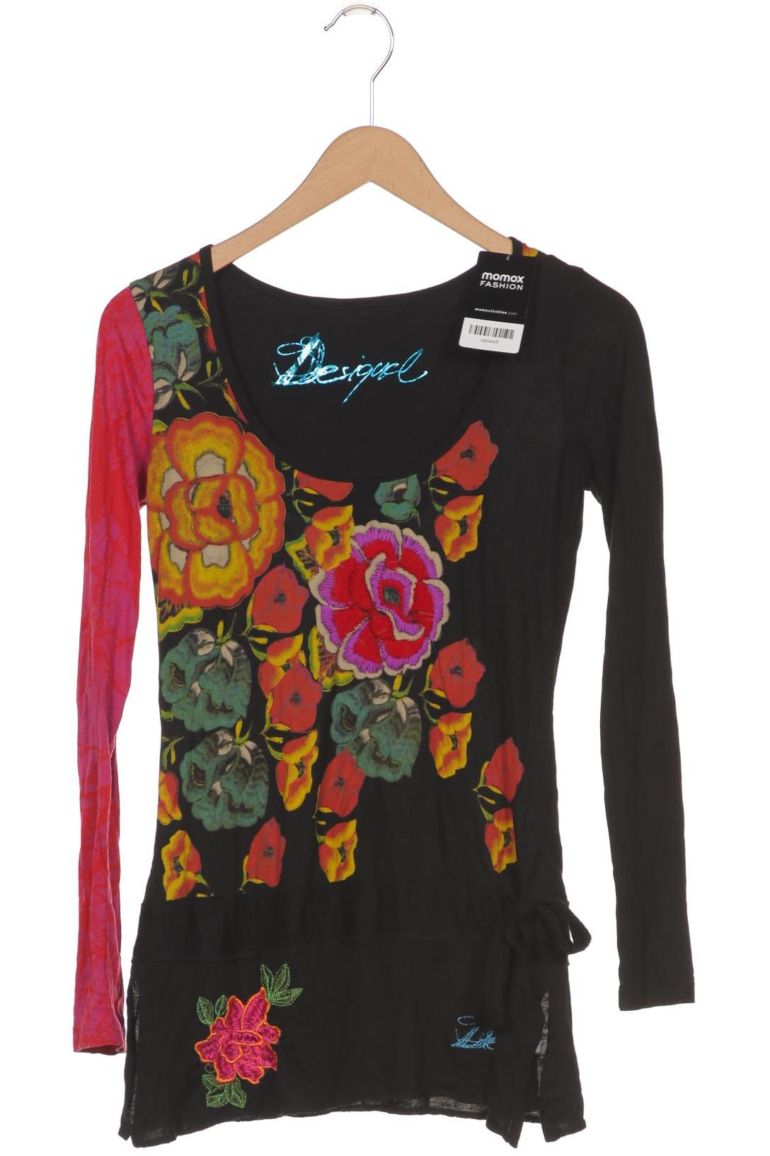 

Desigual Damen Langarmshirt, mehrfarbig, Gr. 36