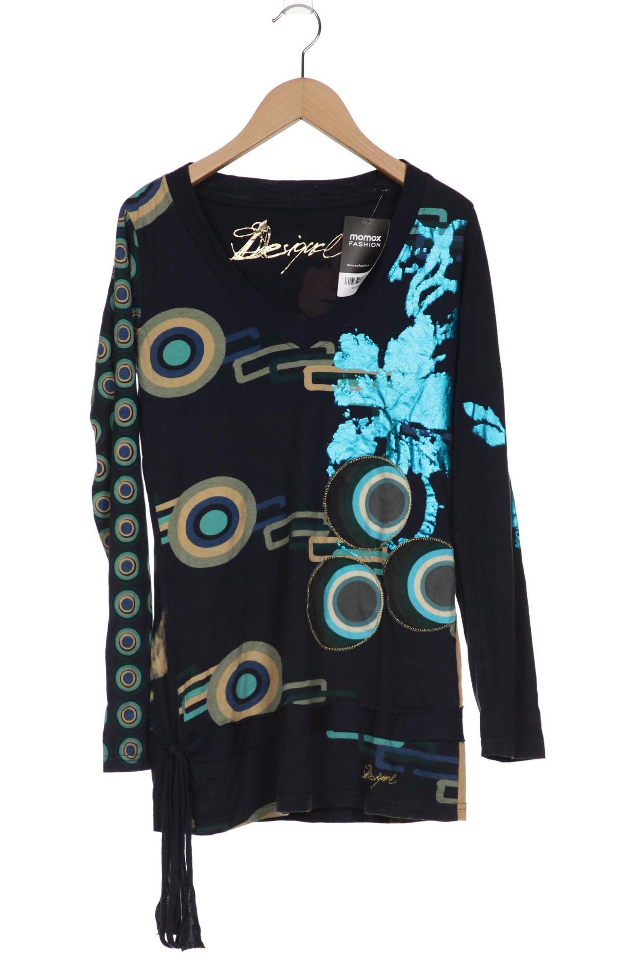 

Desigual Damen Langarmshirt, marineblau