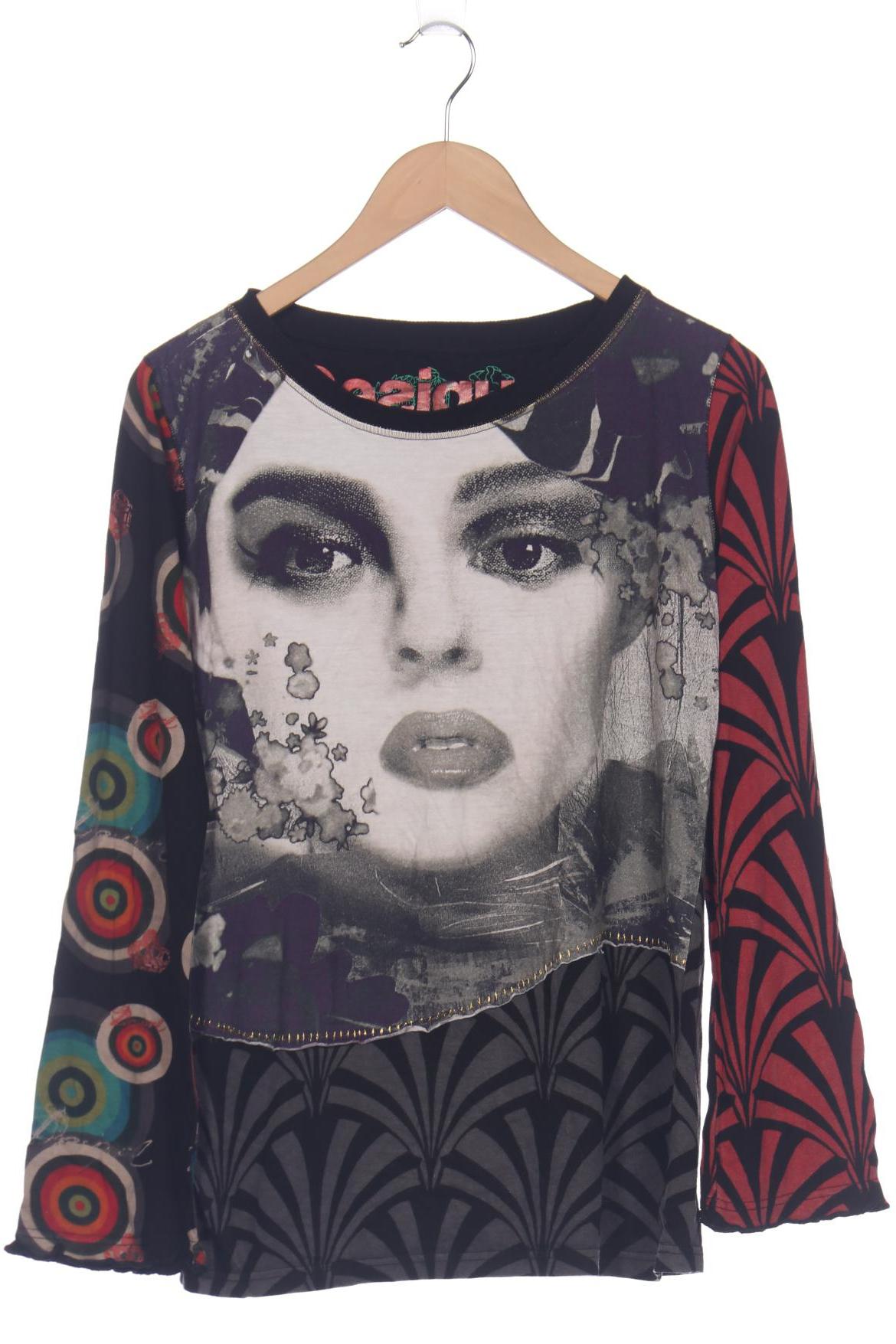 

Desigual Damen Langarmshirt, schwarz, Gr. 42