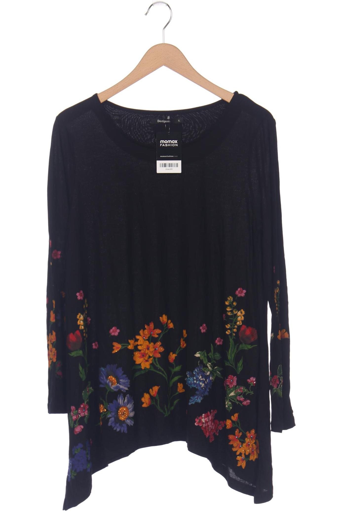 

Desigual Damen Langarmshirt, schwarz, Gr. 44