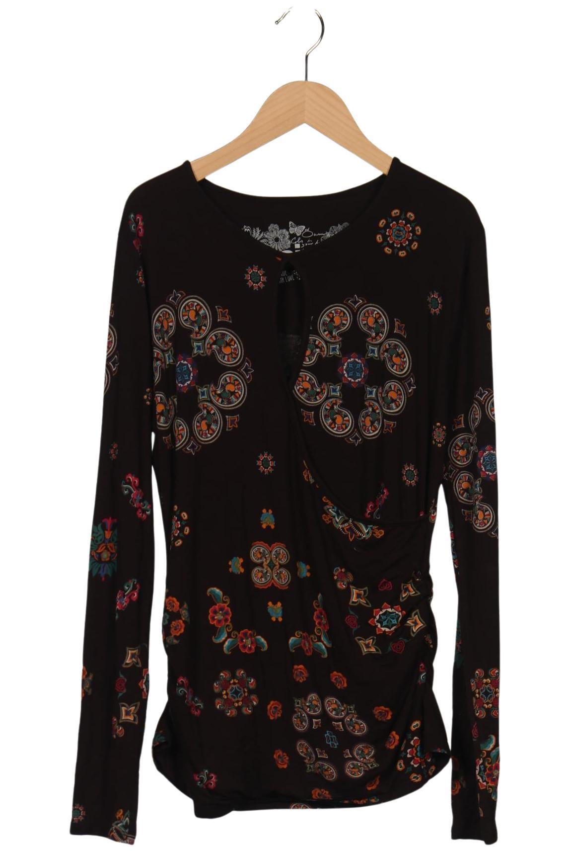 

Desigual Damen Langarmshirt, schwarz, Gr. 42