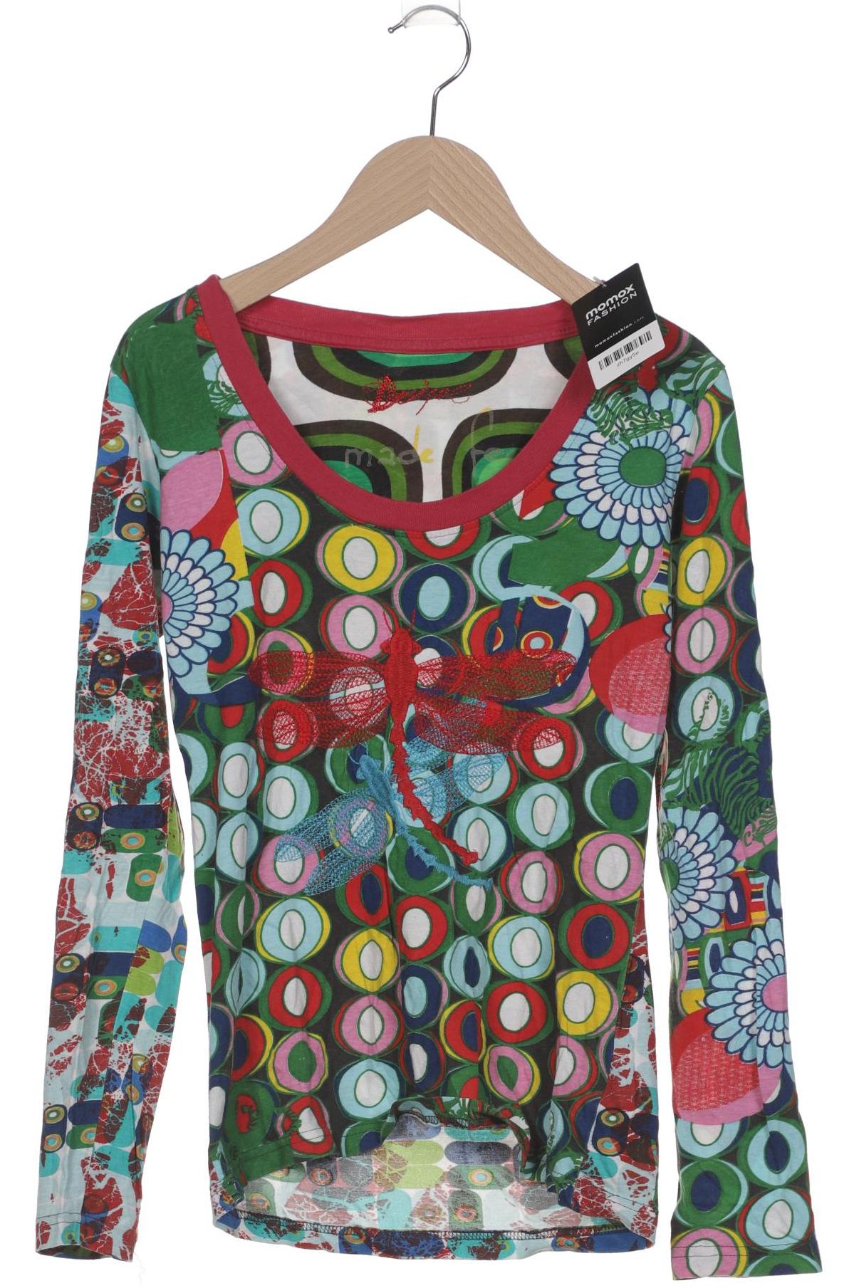 

Desigual Damen Langarmshirt, mehrfarbig, Gr. 38