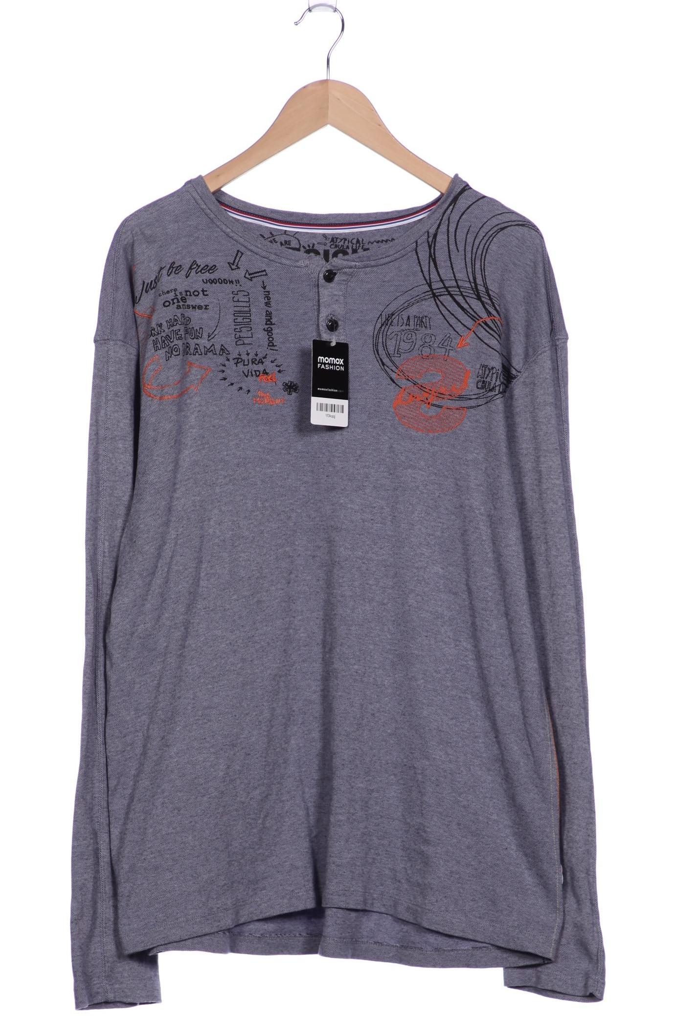 

Desigual Damen Langarmshirt, grau, Gr. 46