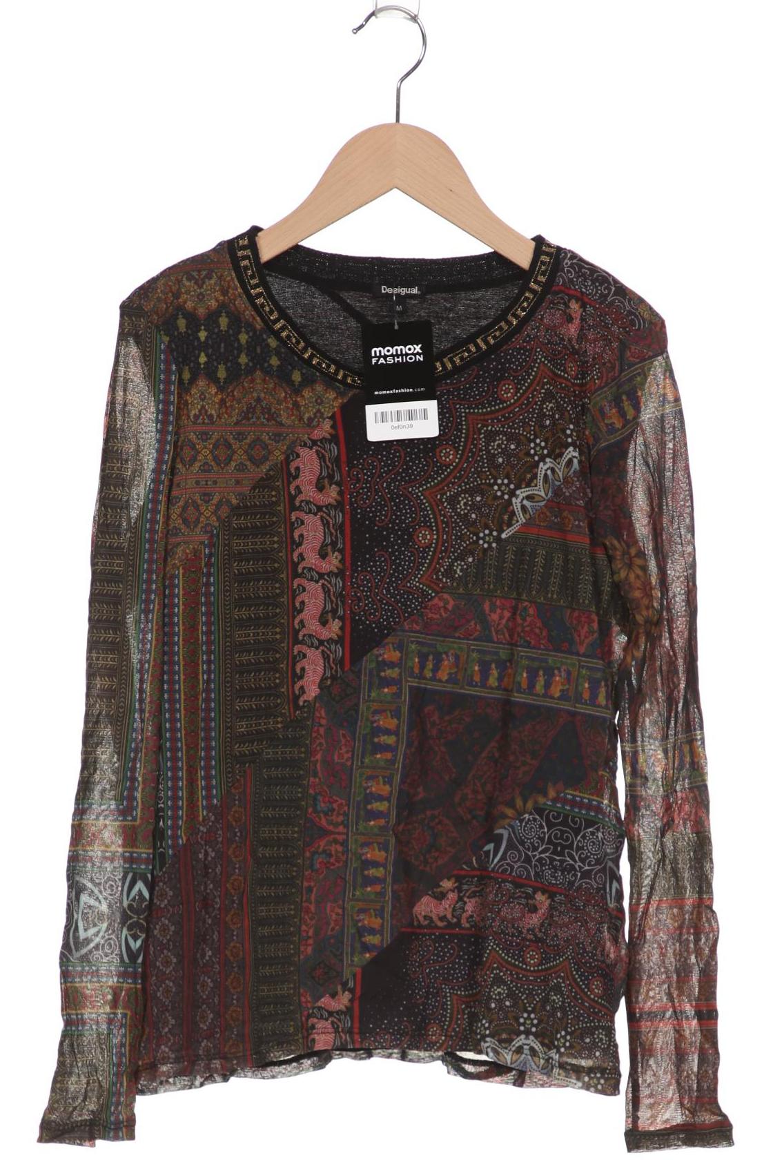 

Desigual Damen Langarmshirt, mehrfarbig, Gr. 38