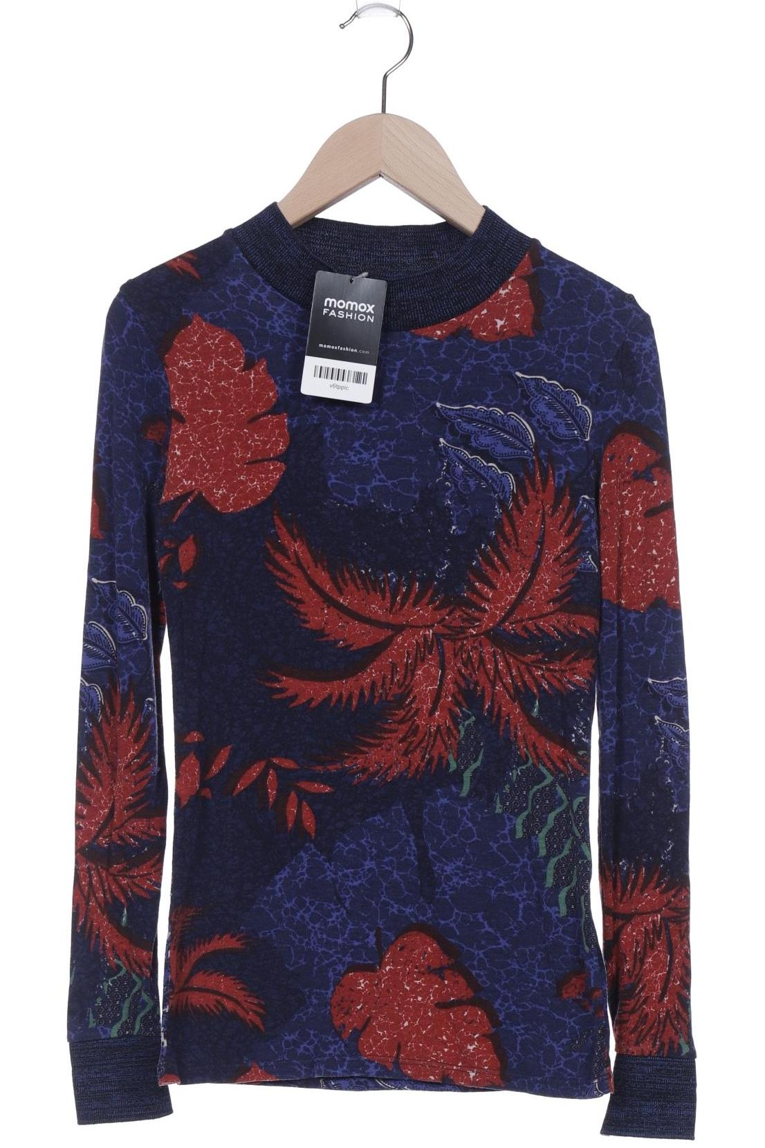 

Desigual Damen Langarmshirt, marineblau, Gr. 34