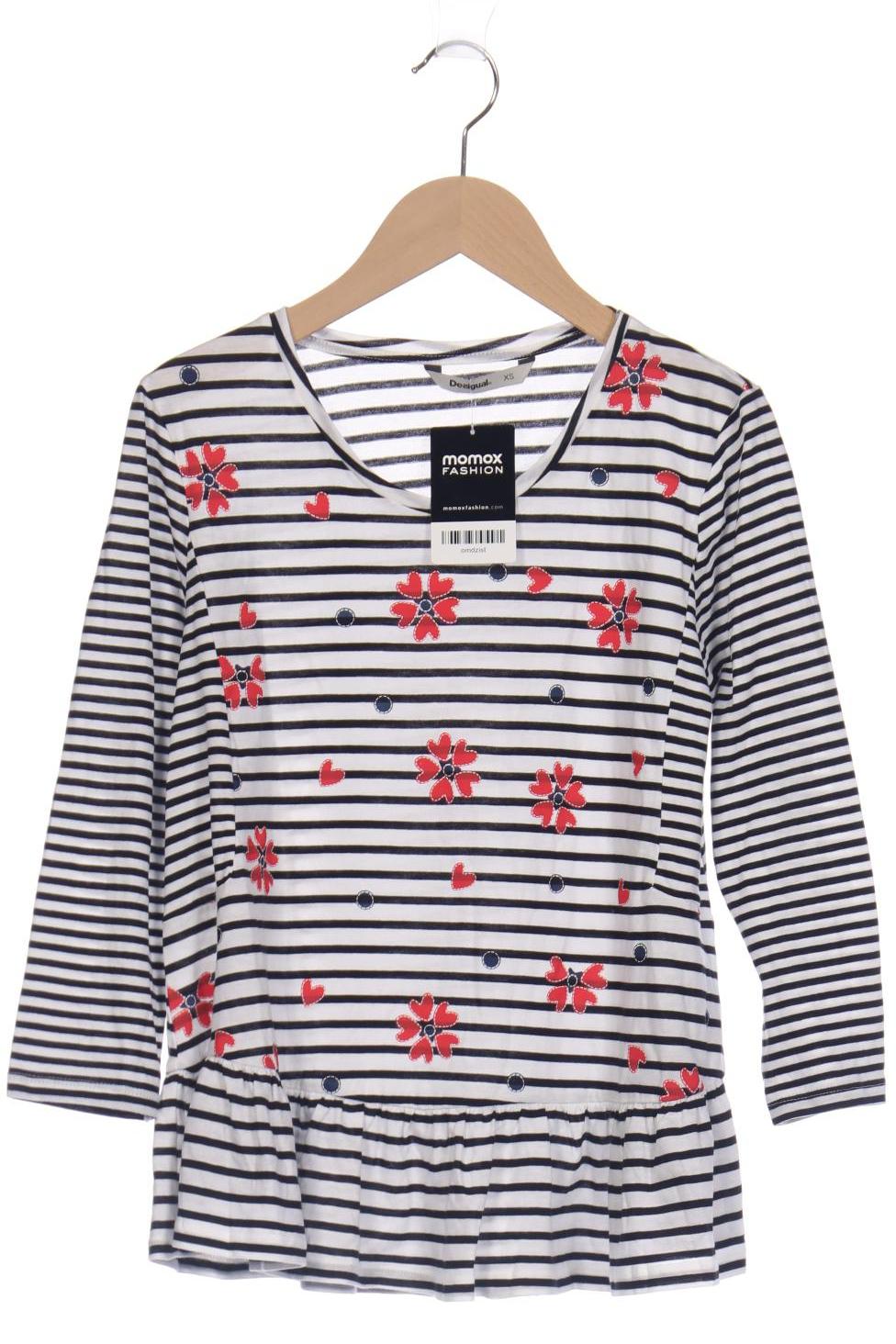

Desigual Damen Langarmshirt, mehrfarbig, Gr. 34